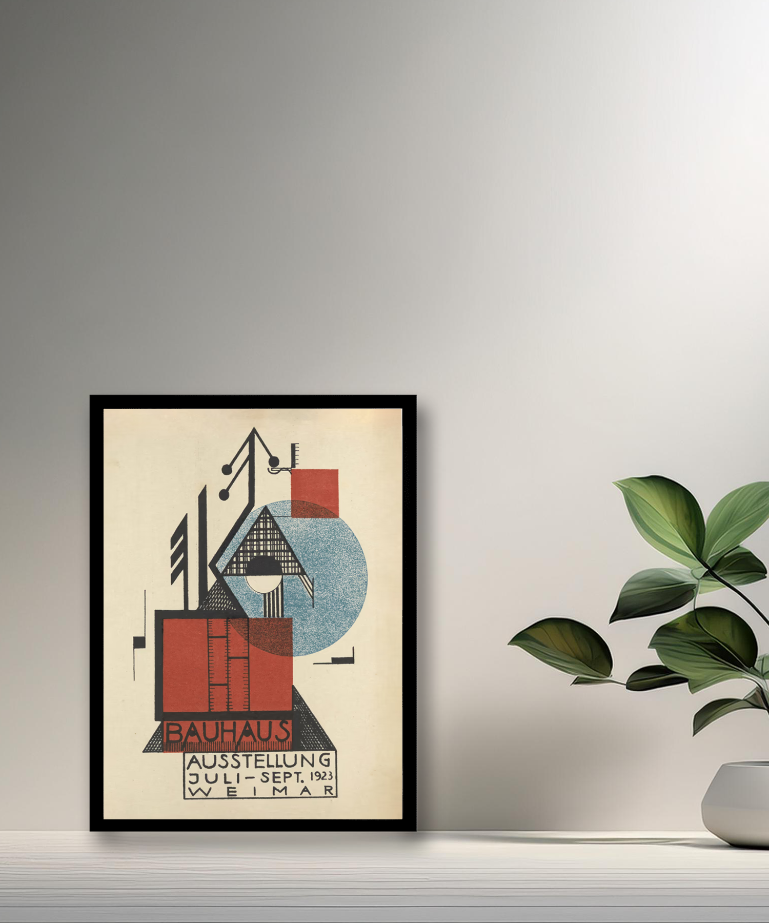 Cadre photo Bauhaus Ausstellung