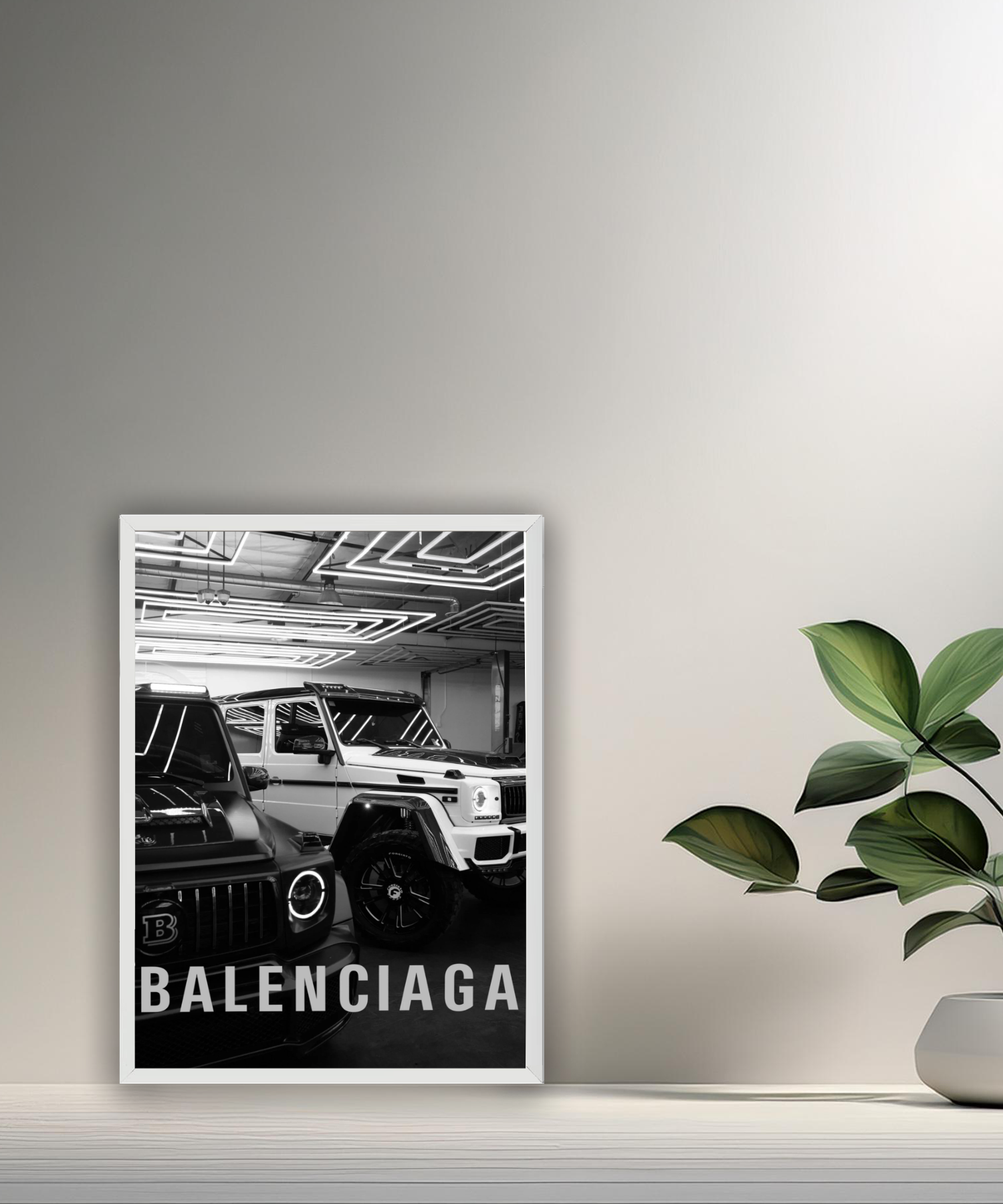 Cadre photo Mercedes Class G x Balenciaga