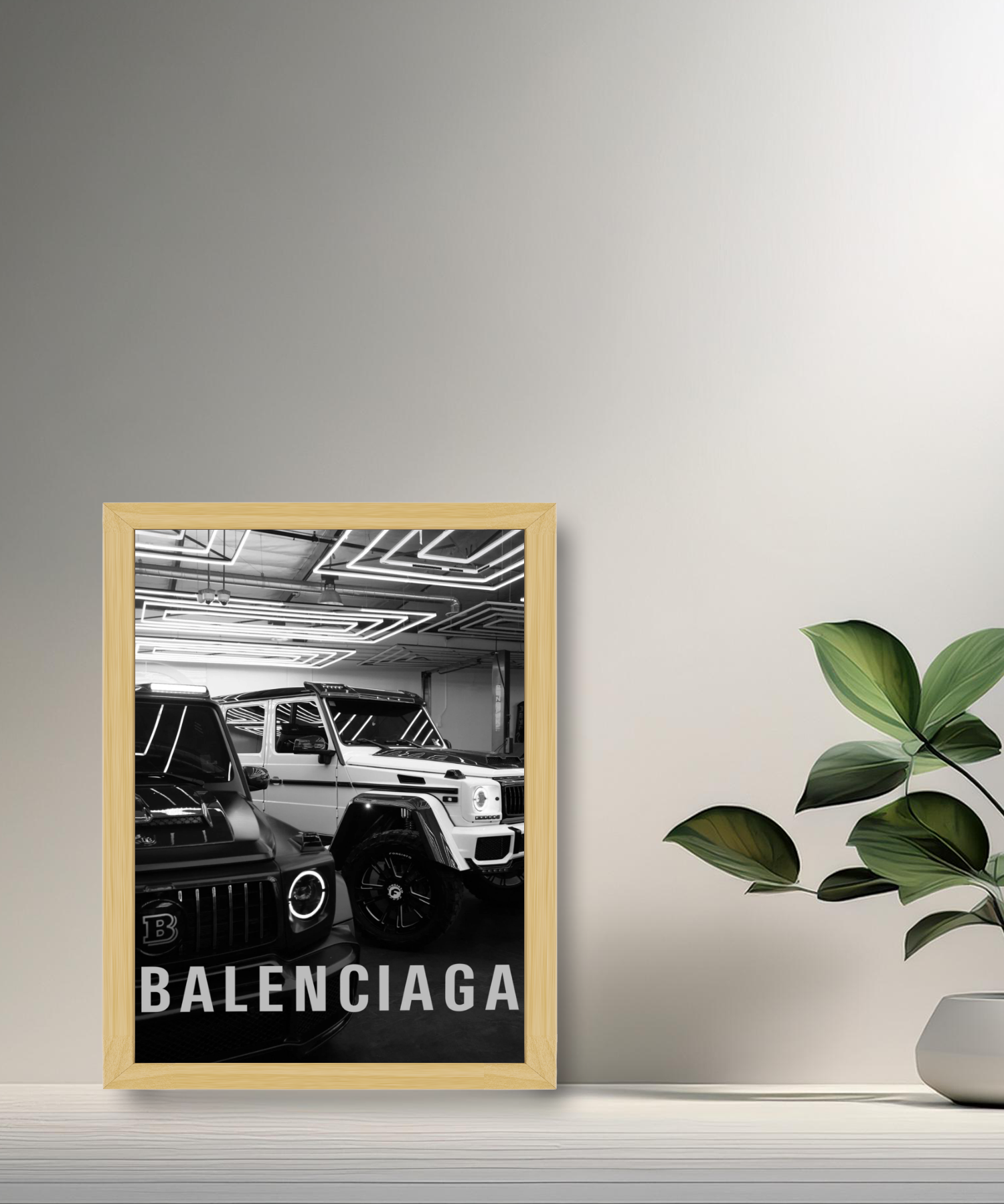 Cadre photo Mercedes Class G x Balenciaga