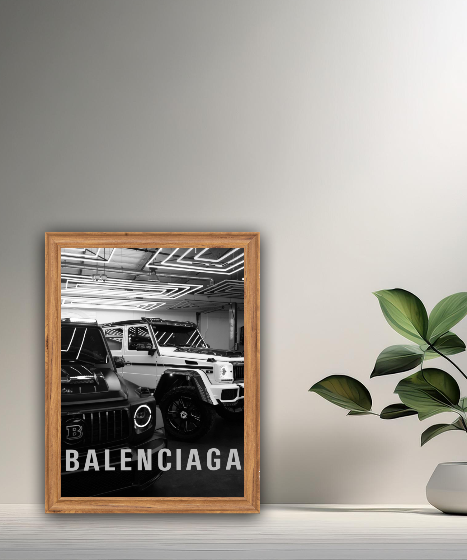 Cadre photo Mercedes Class G x Balenciaga