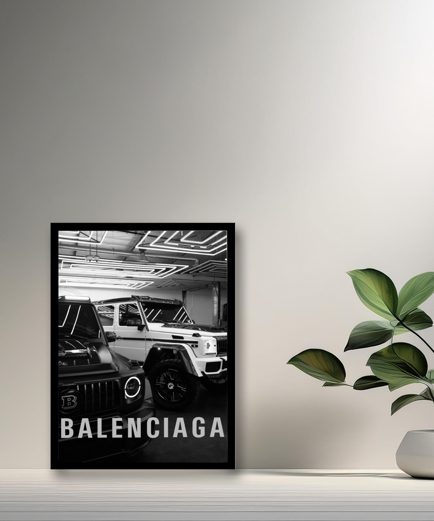 Cadre photo Mercedes Class G x Balenciaga