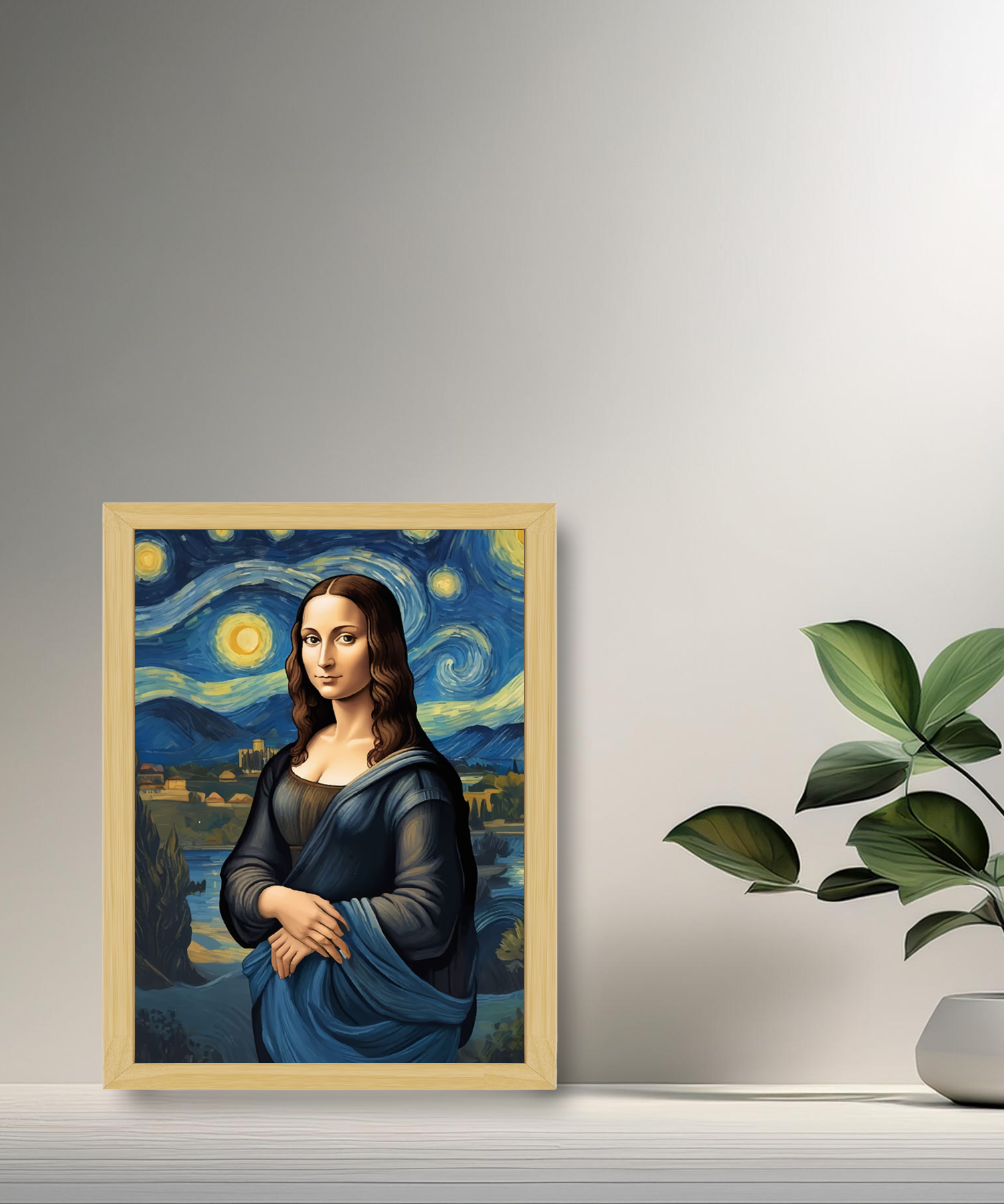 Cadre photo Mona Lisa La Joconde Pop art