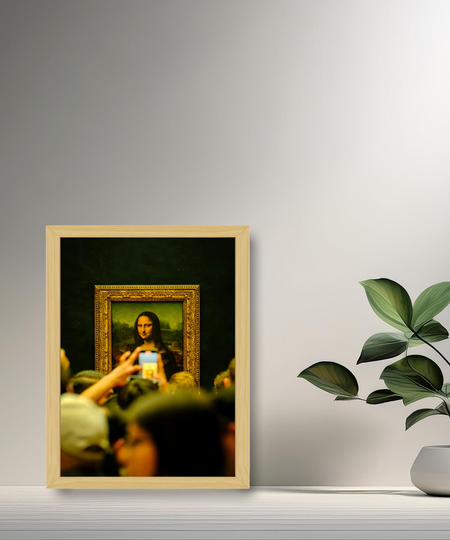 Cadre photo Mona Lisa La Joconde