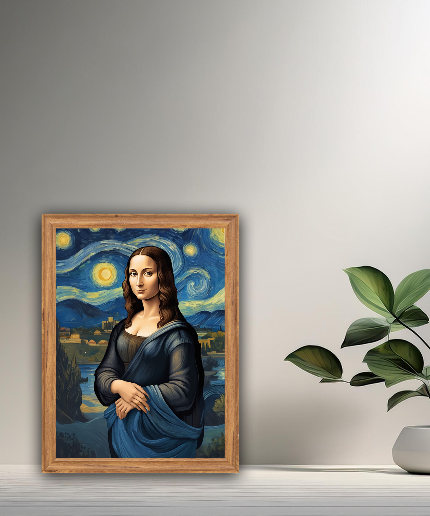 Cadre photo Mona Lisa La Joconde Pop art