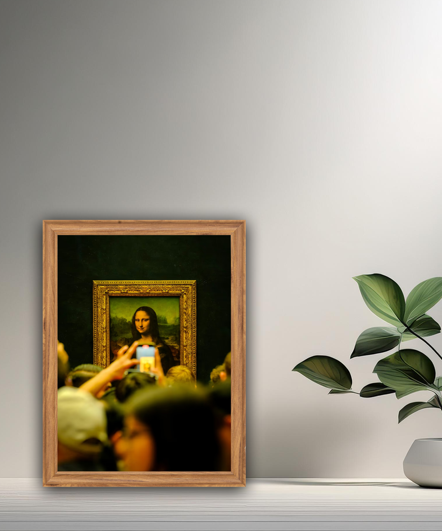 Cadre photo Mona Lisa La Joconde