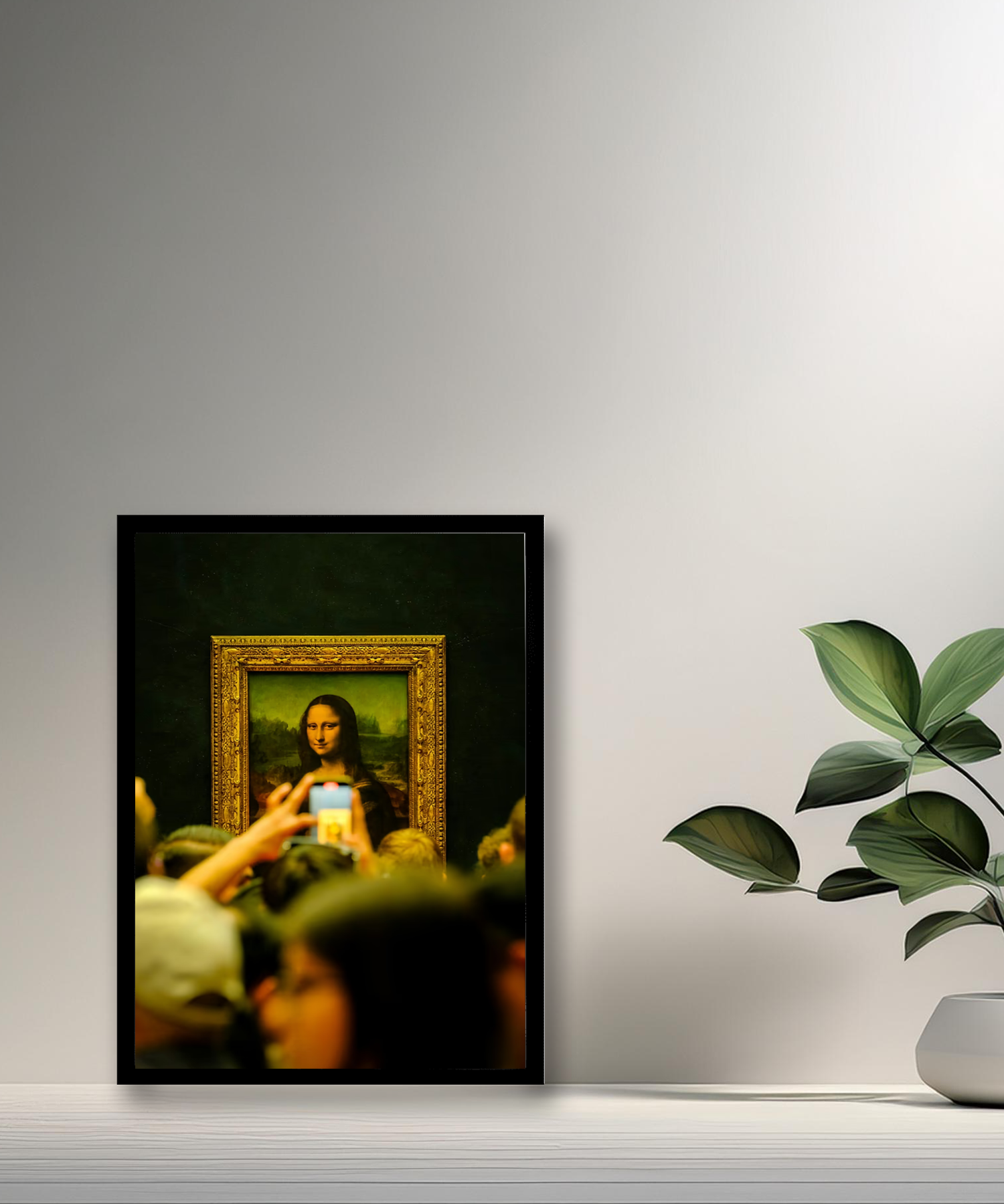 Cadre photo Mona Lisa La Joconde