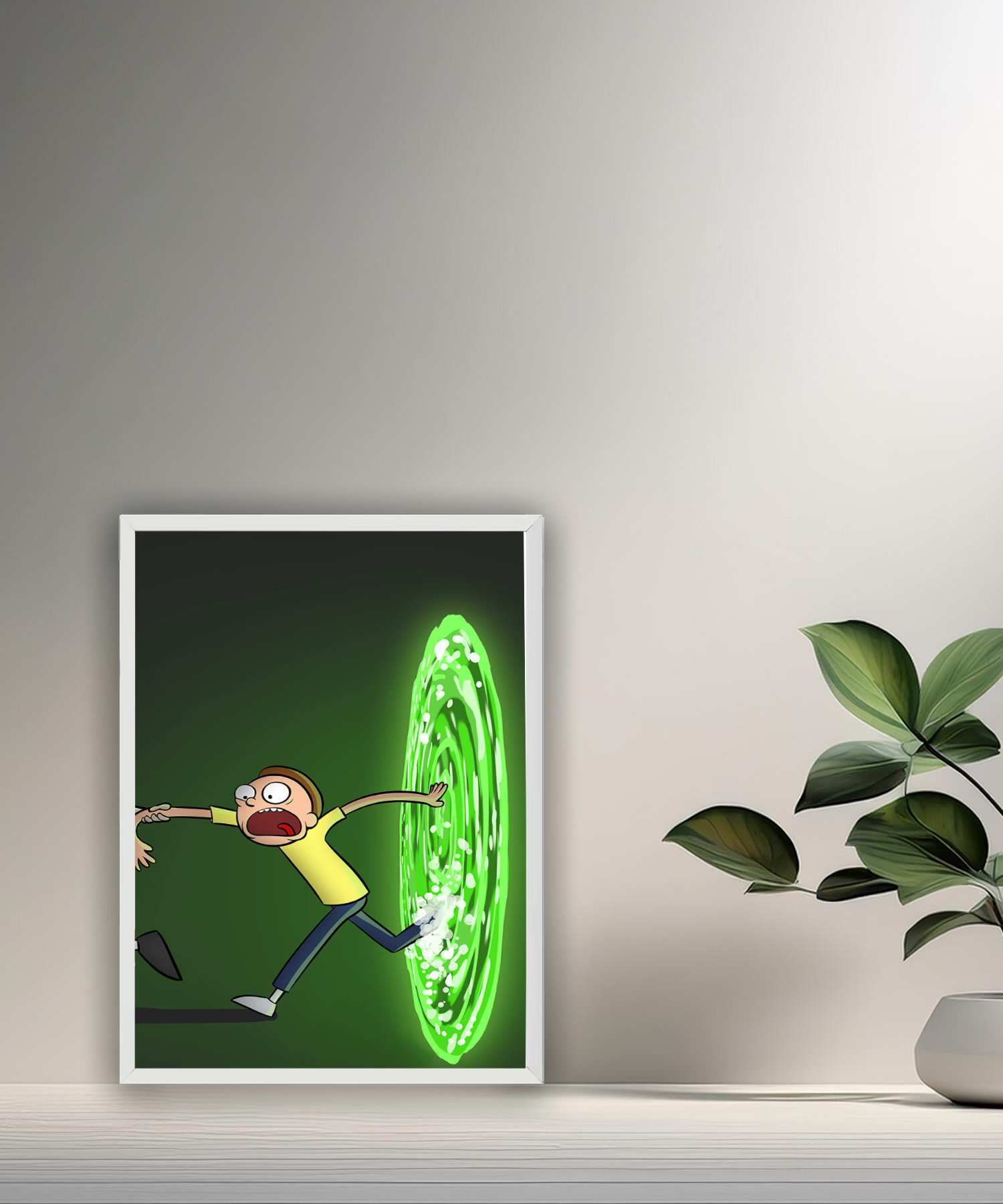 Cadre photo de Rick et Morty
