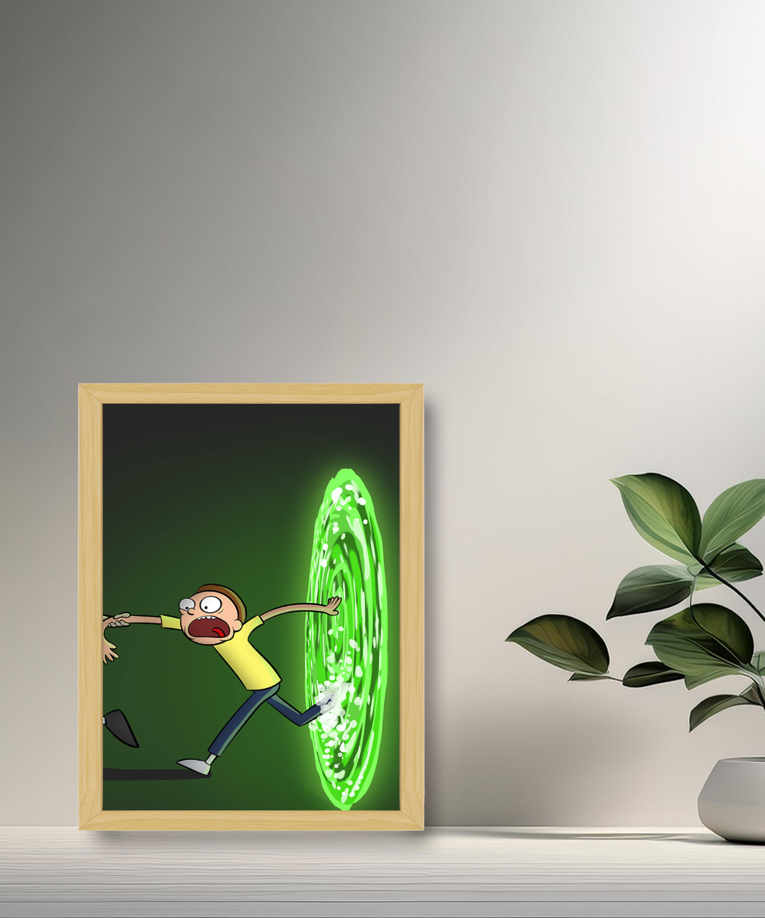 Cadre photo de Rick et Morty