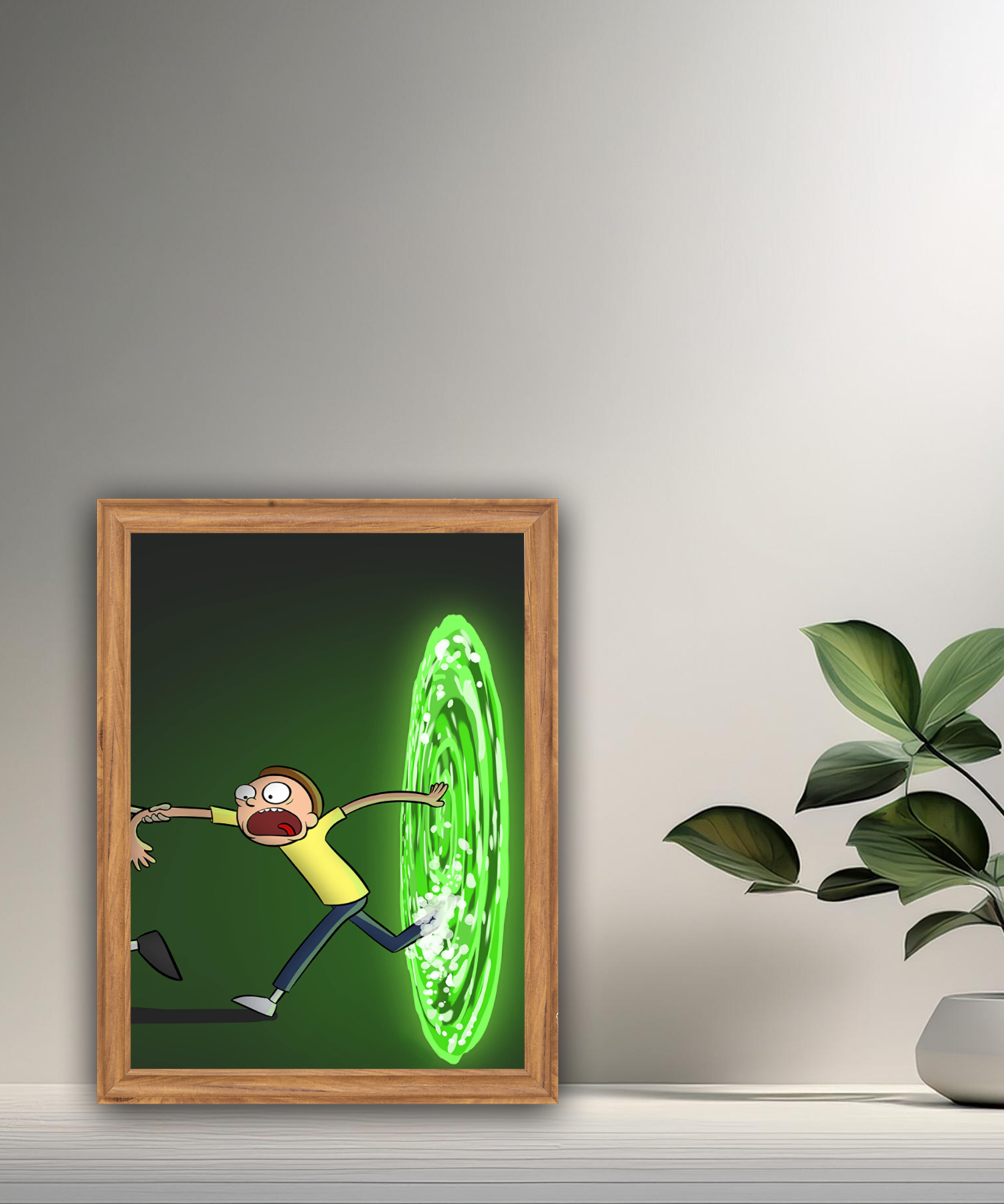 Cadre photo de Rick et Morty