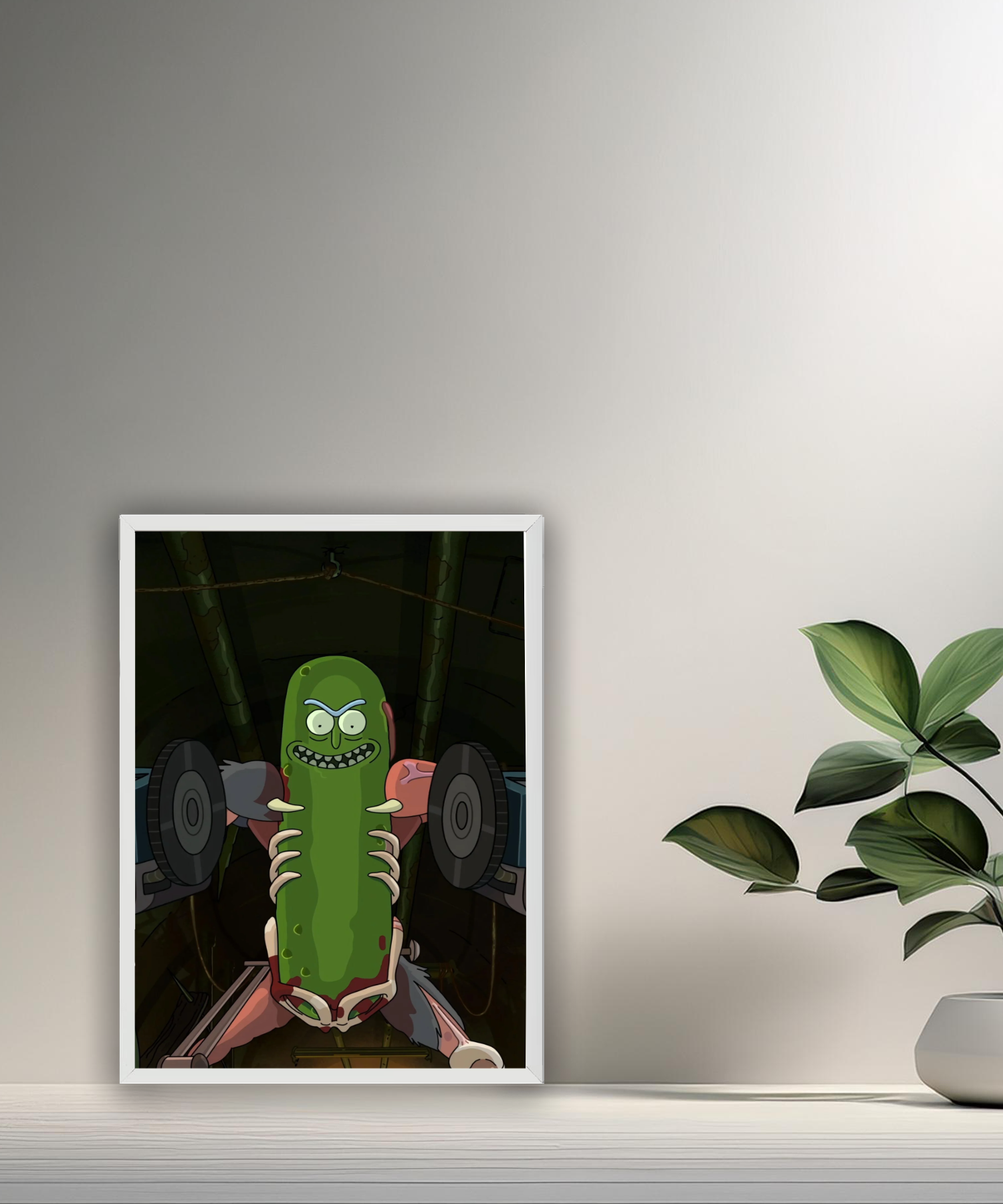 Cadre photo de Rick et Morty
