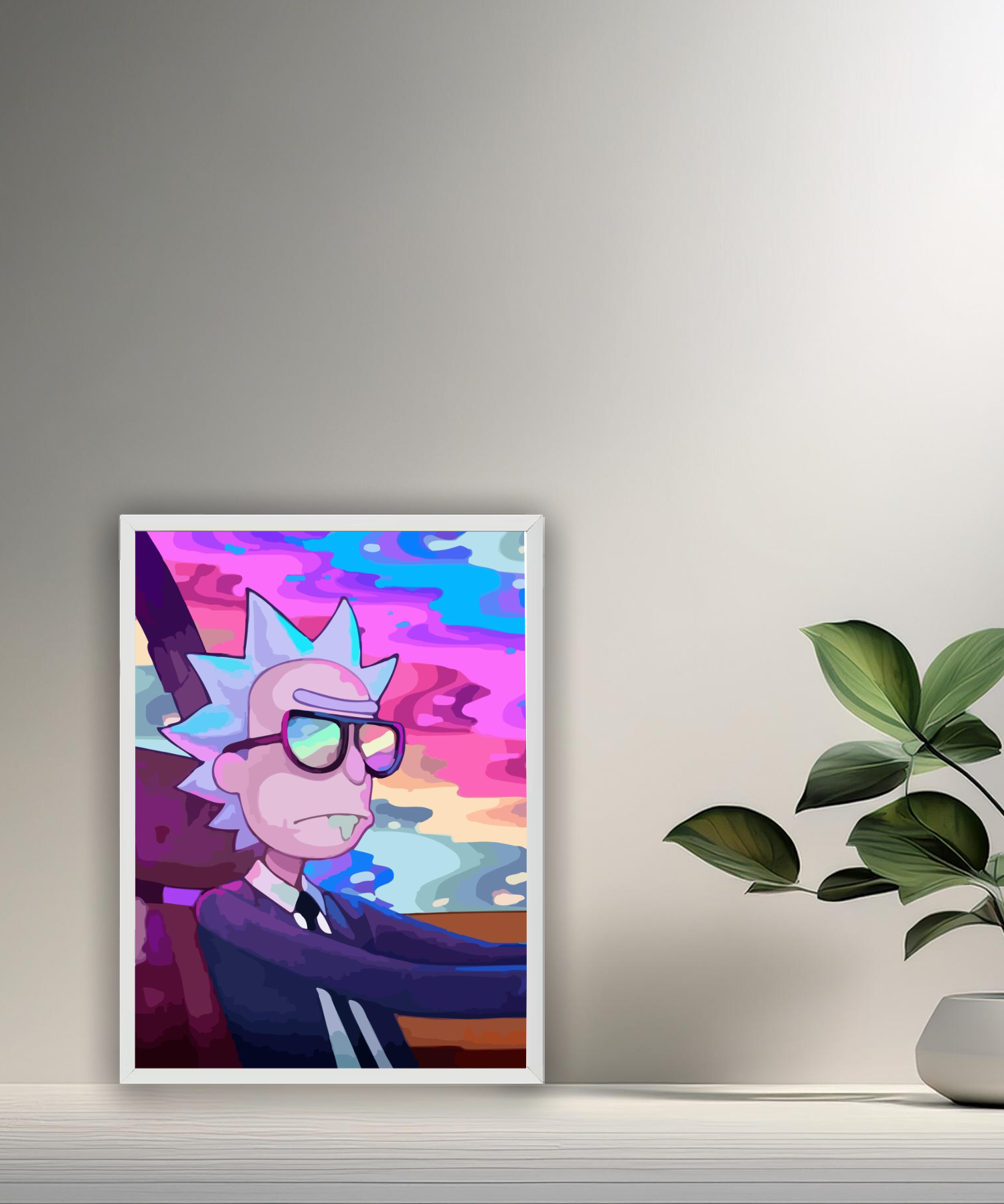 Cadre photo de Rick et Morty