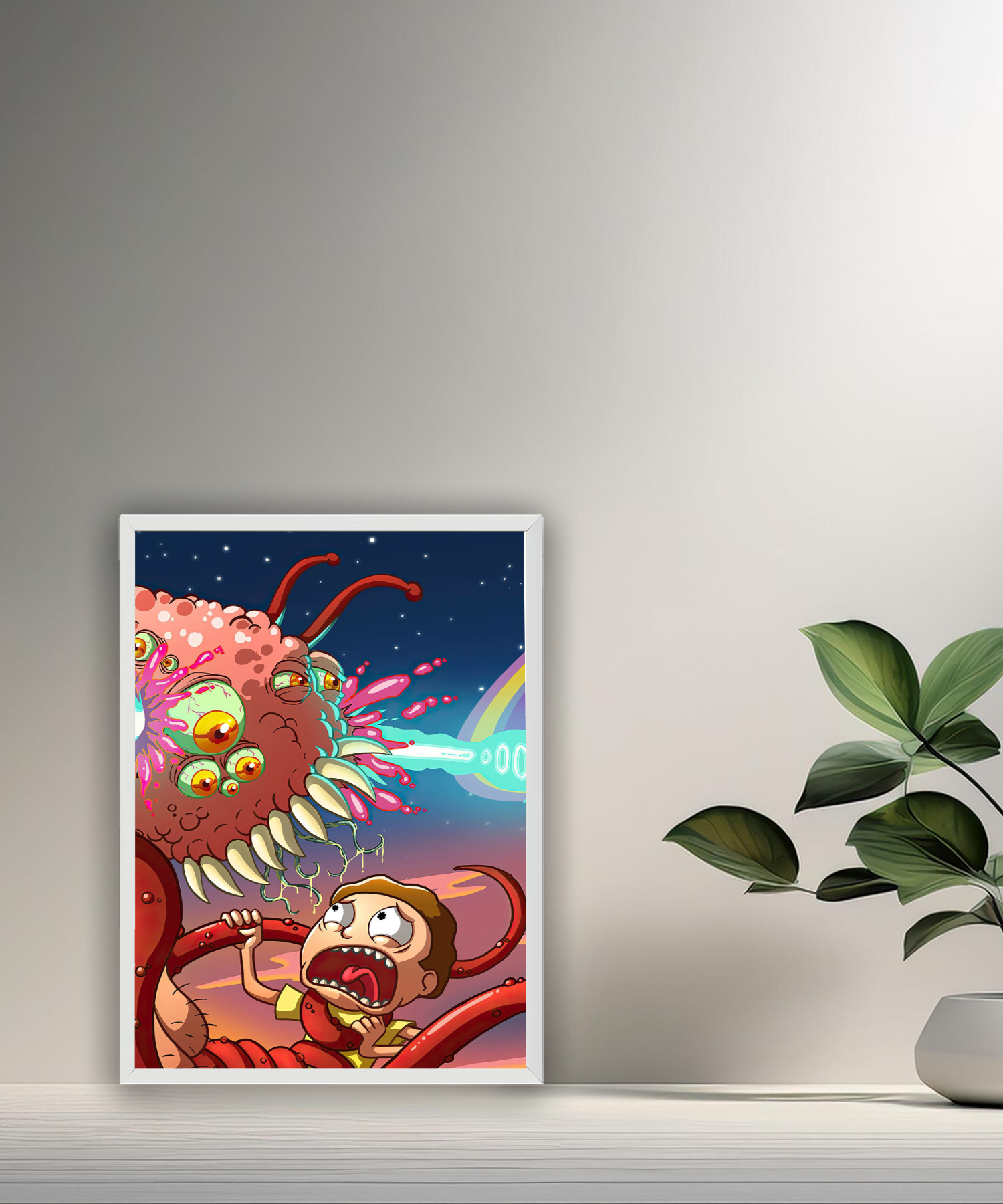 Cadre photo de Rick et Morty