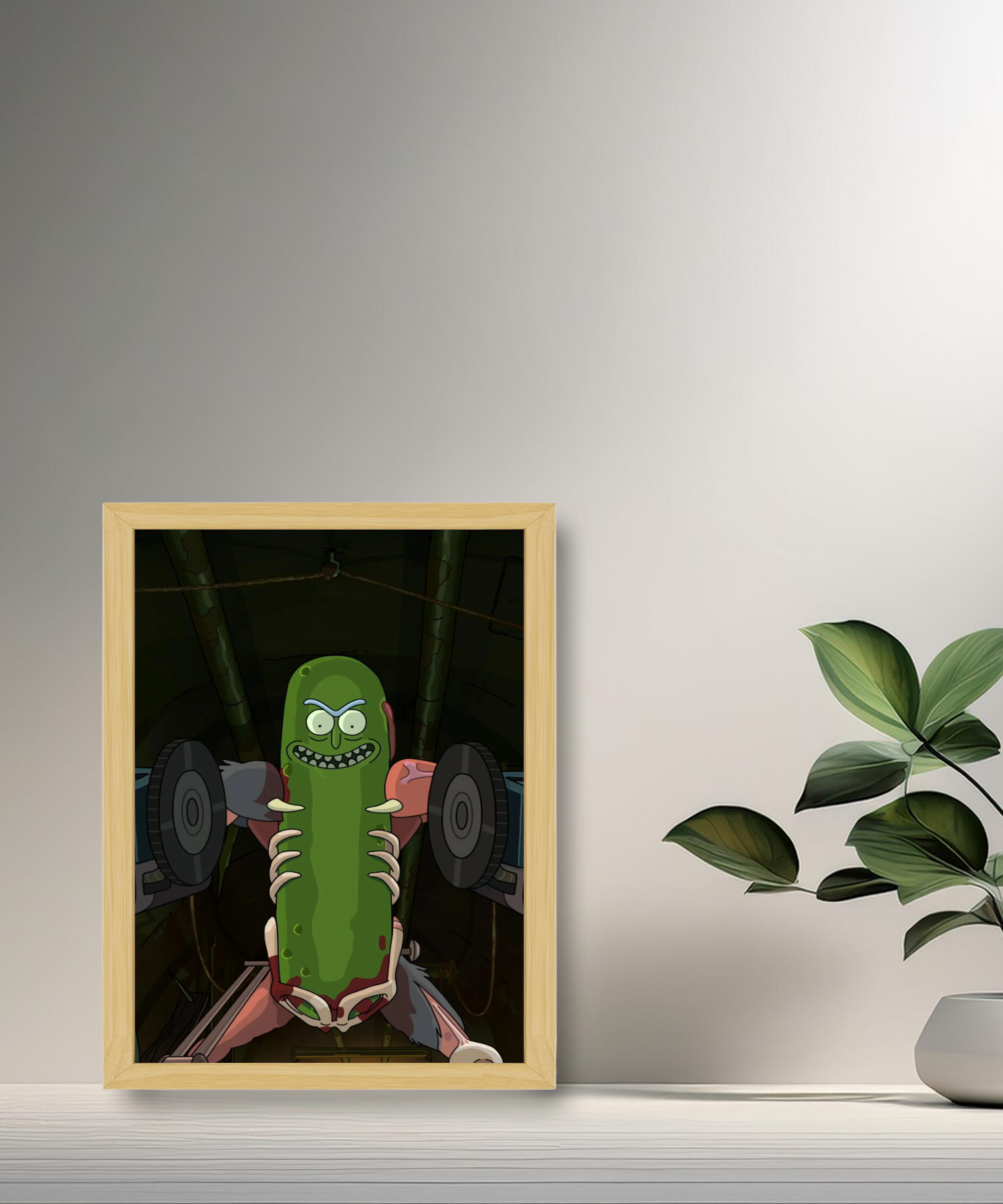 Cadre photo de Rick et Morty