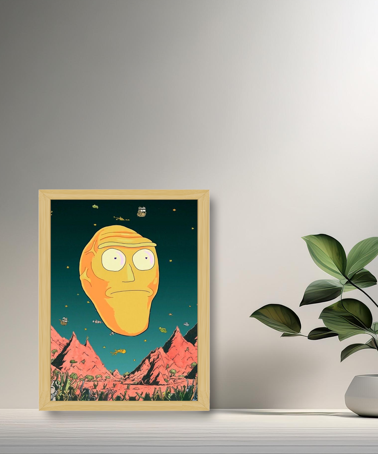 Cadre photo de Rick et Morty