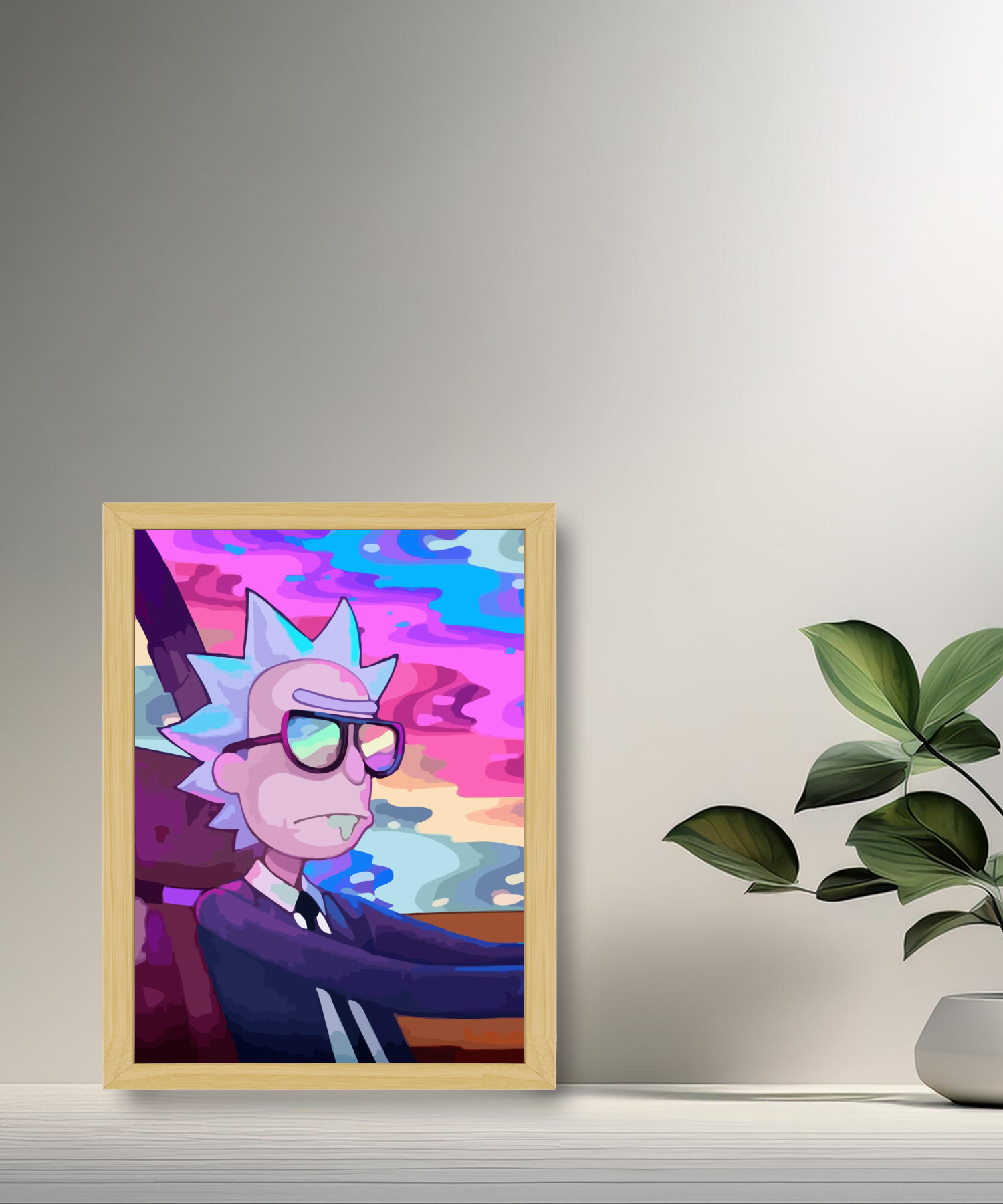 Cadre photo de Rick et Morty