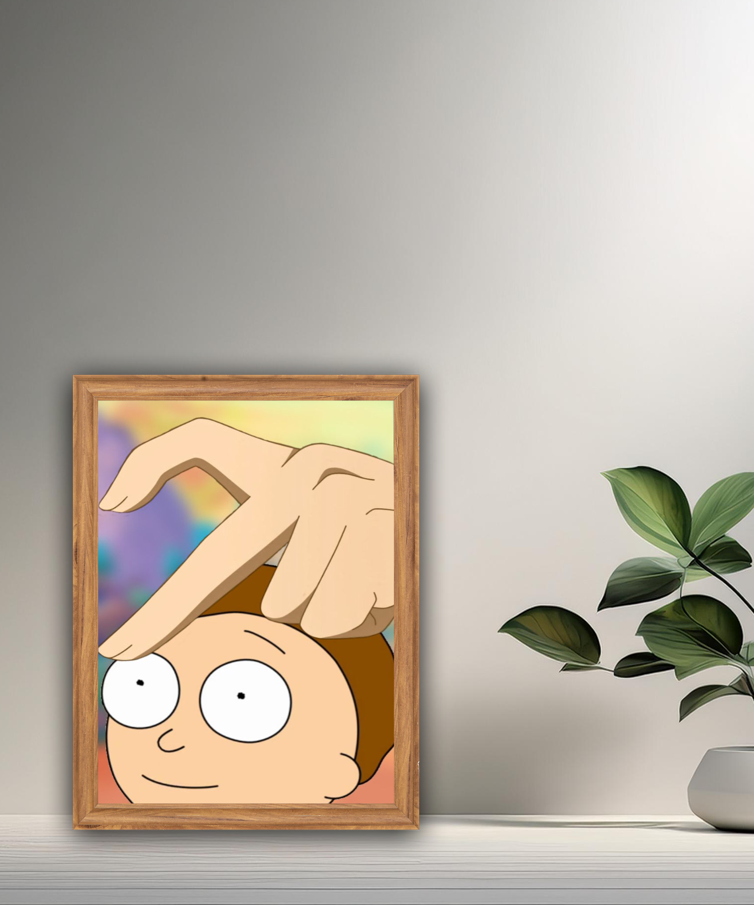 Cadre photo de Rick et Morty