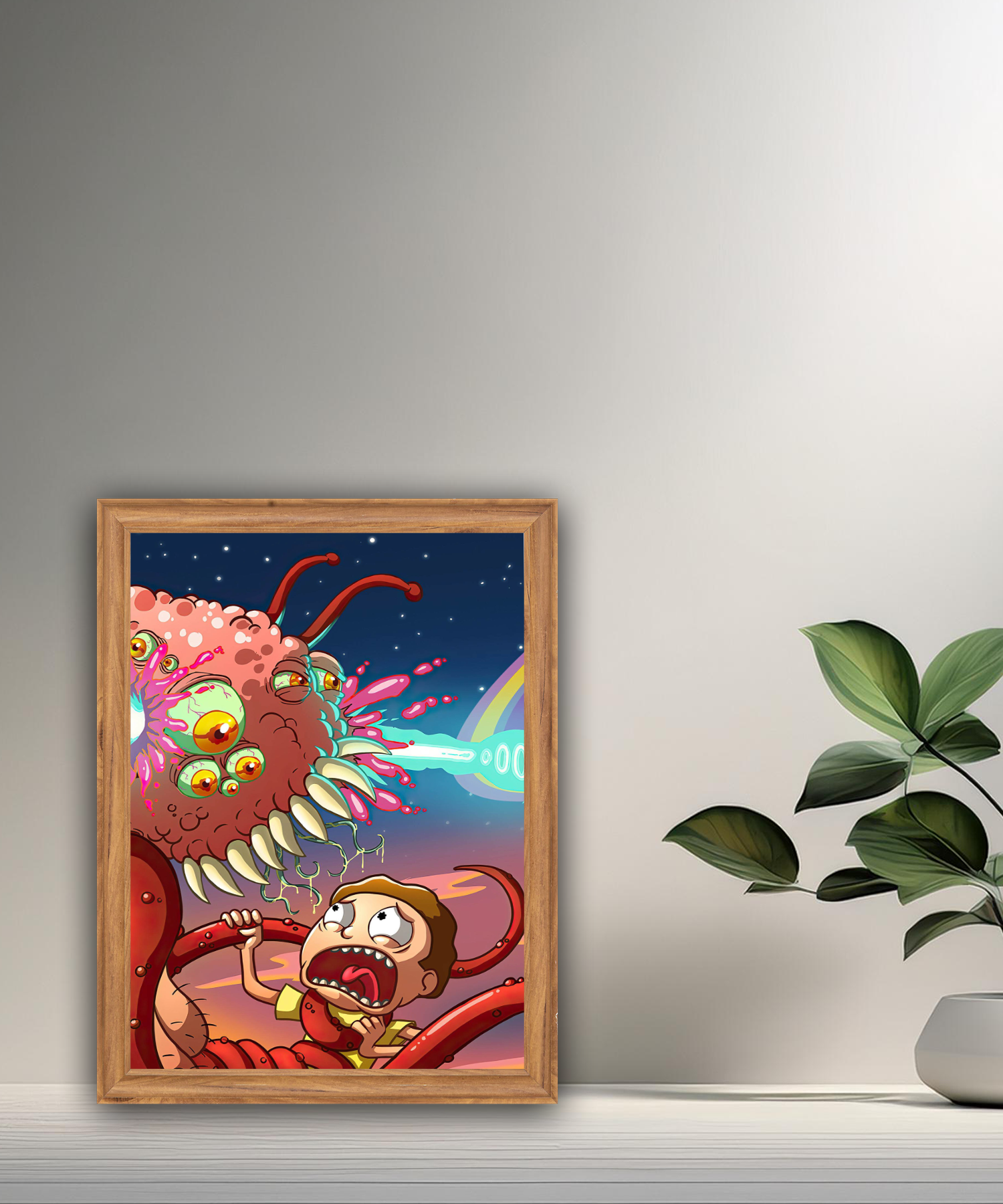 Cadre photo de Rick et Morty
