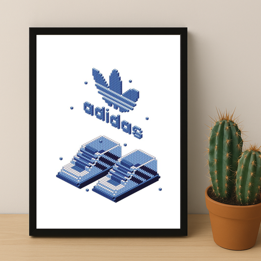 Cadre photo Adidas - Pixel Sneakers