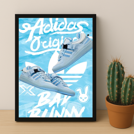 Cadre photo Adidas - Bad Bunny