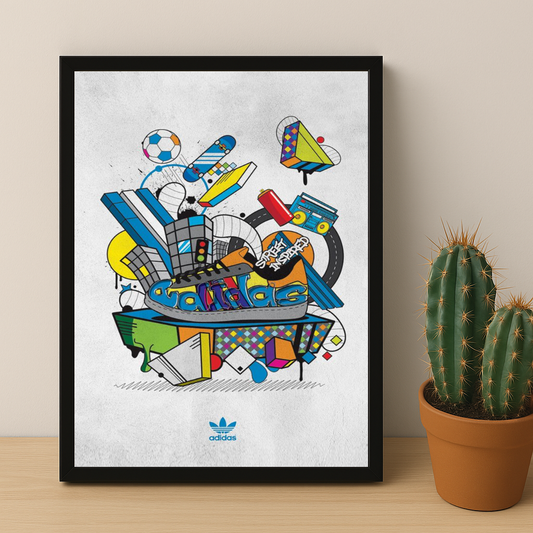 Cadre photo Adidas - Street Inspired
