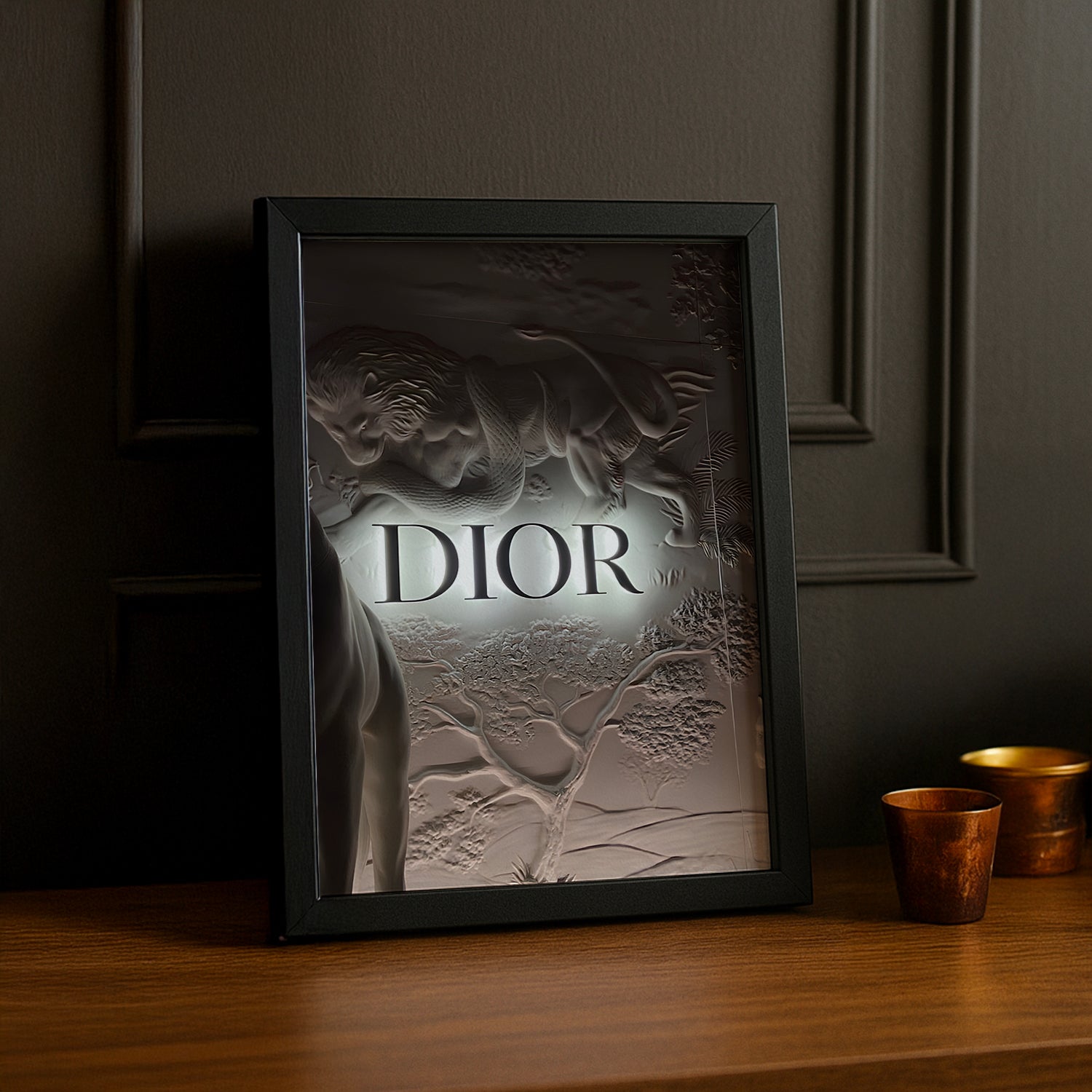 Cadre Photo Christian Dior Logo TonCadre cadre-photo-christian-dior-logo-toncadre
