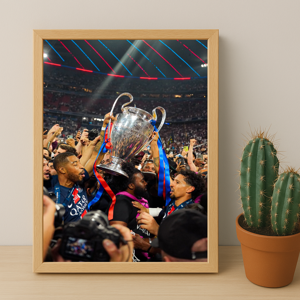 Cadre photo PSG célébration