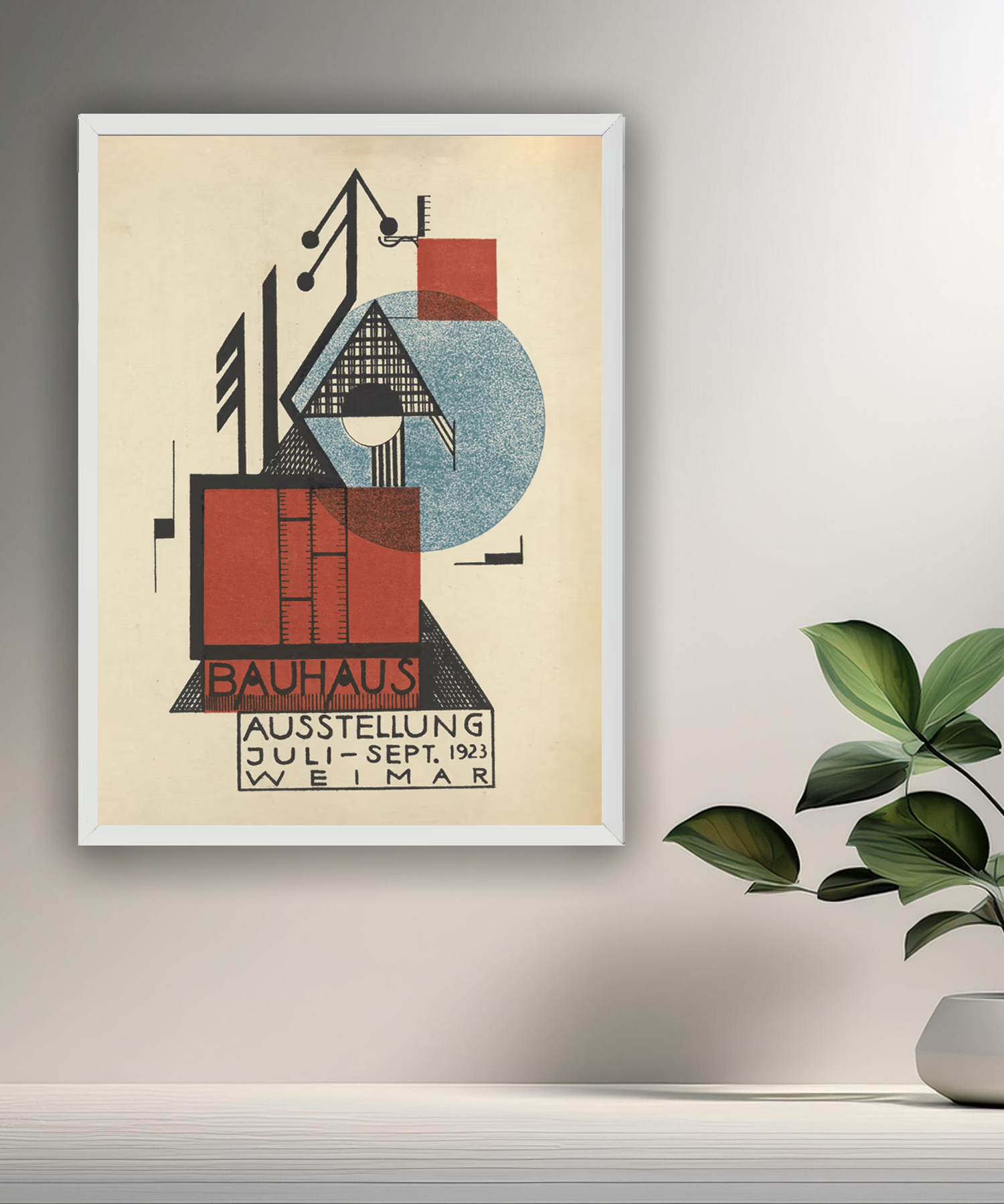 Cadre photo Bauhaus Ausstellung