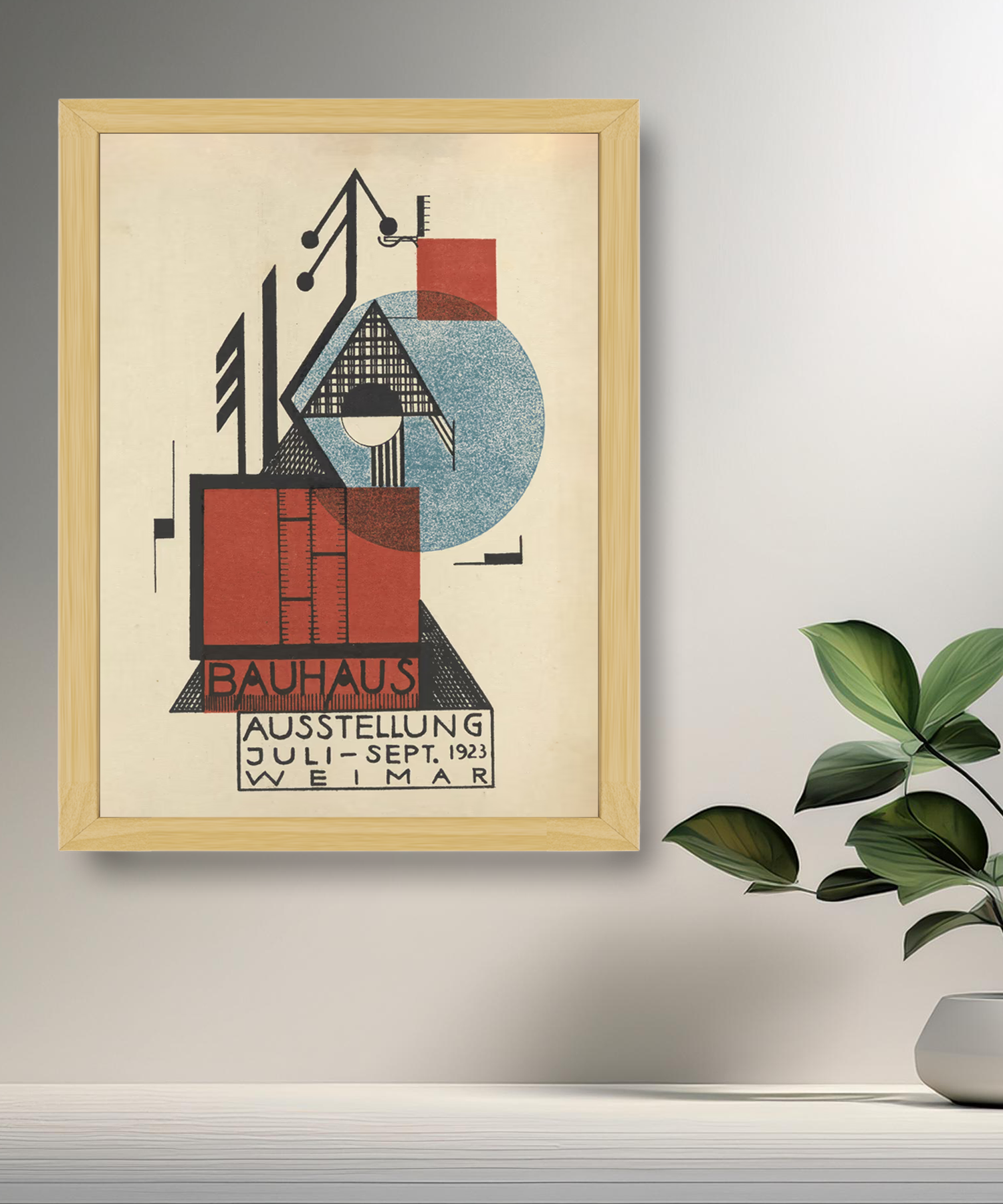 Cadre photo Bauhaus Ausstellung