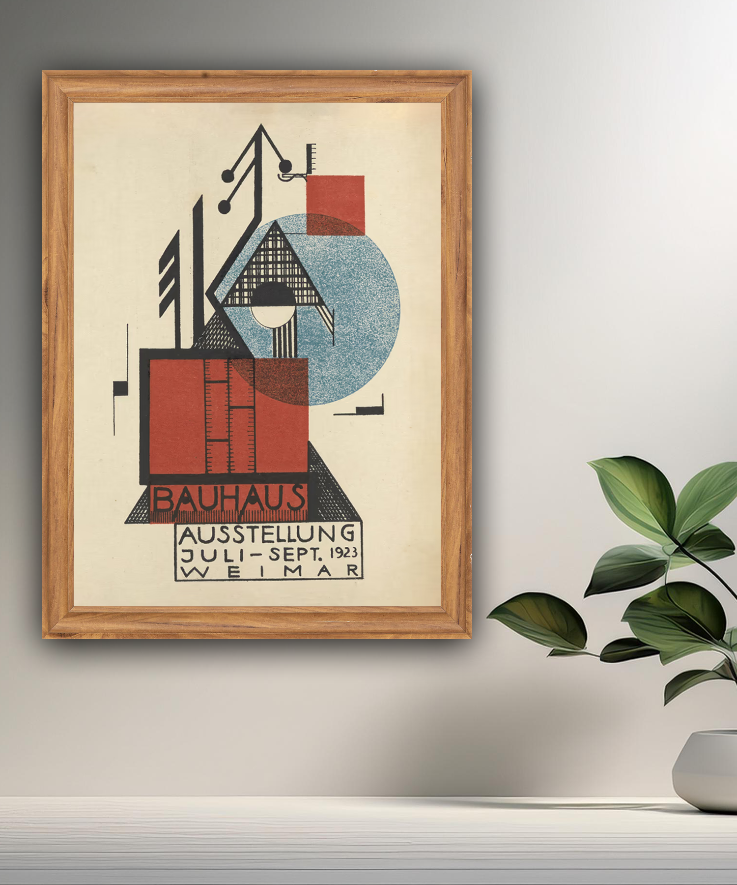 Cadre photo Bauhaus Ausstellung