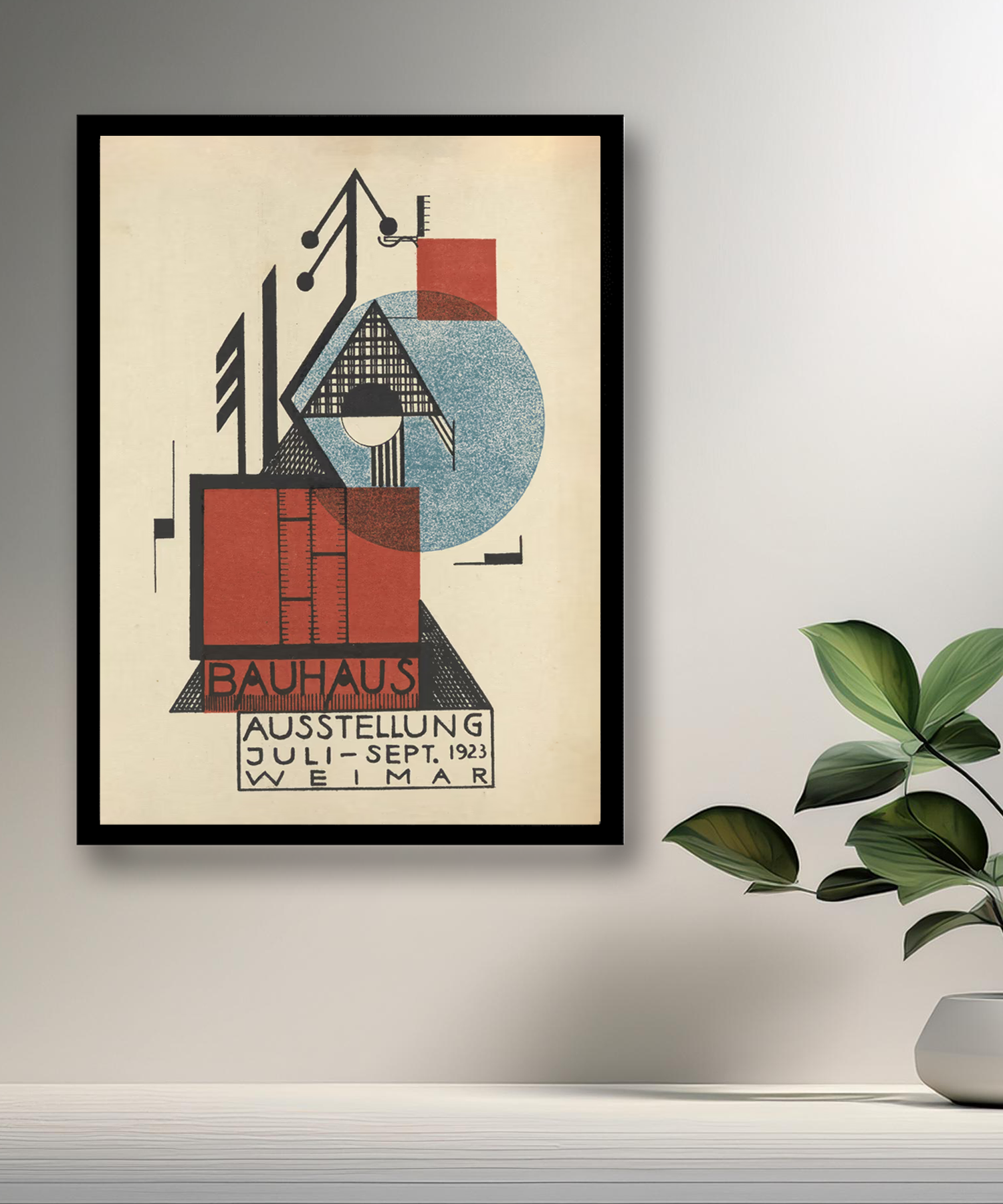 Cadre photo Bauhaus Ausstellung