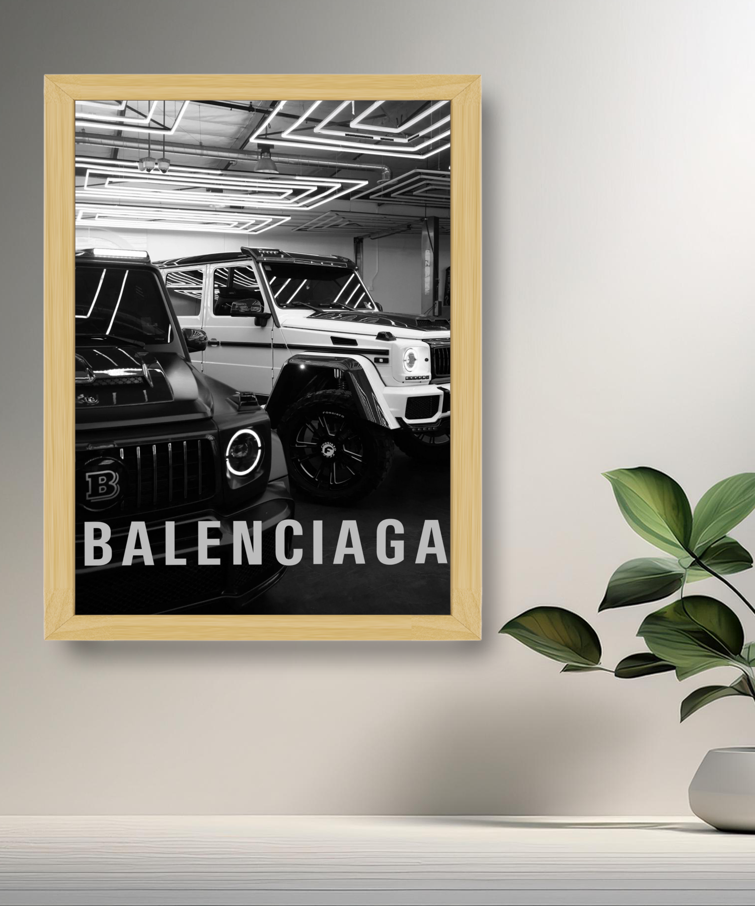 Cadre photo Mercedes Class G x Balenciaga