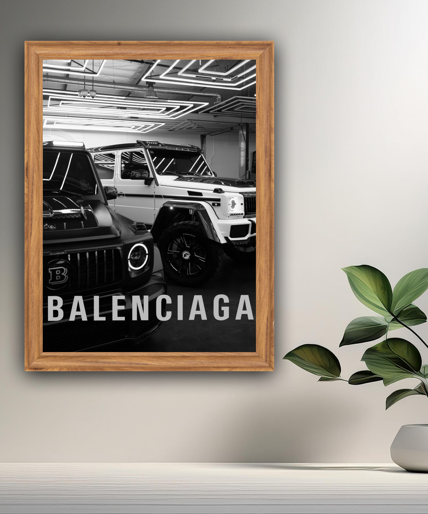 Cadre photo Mercedes Class G x Balenciaga