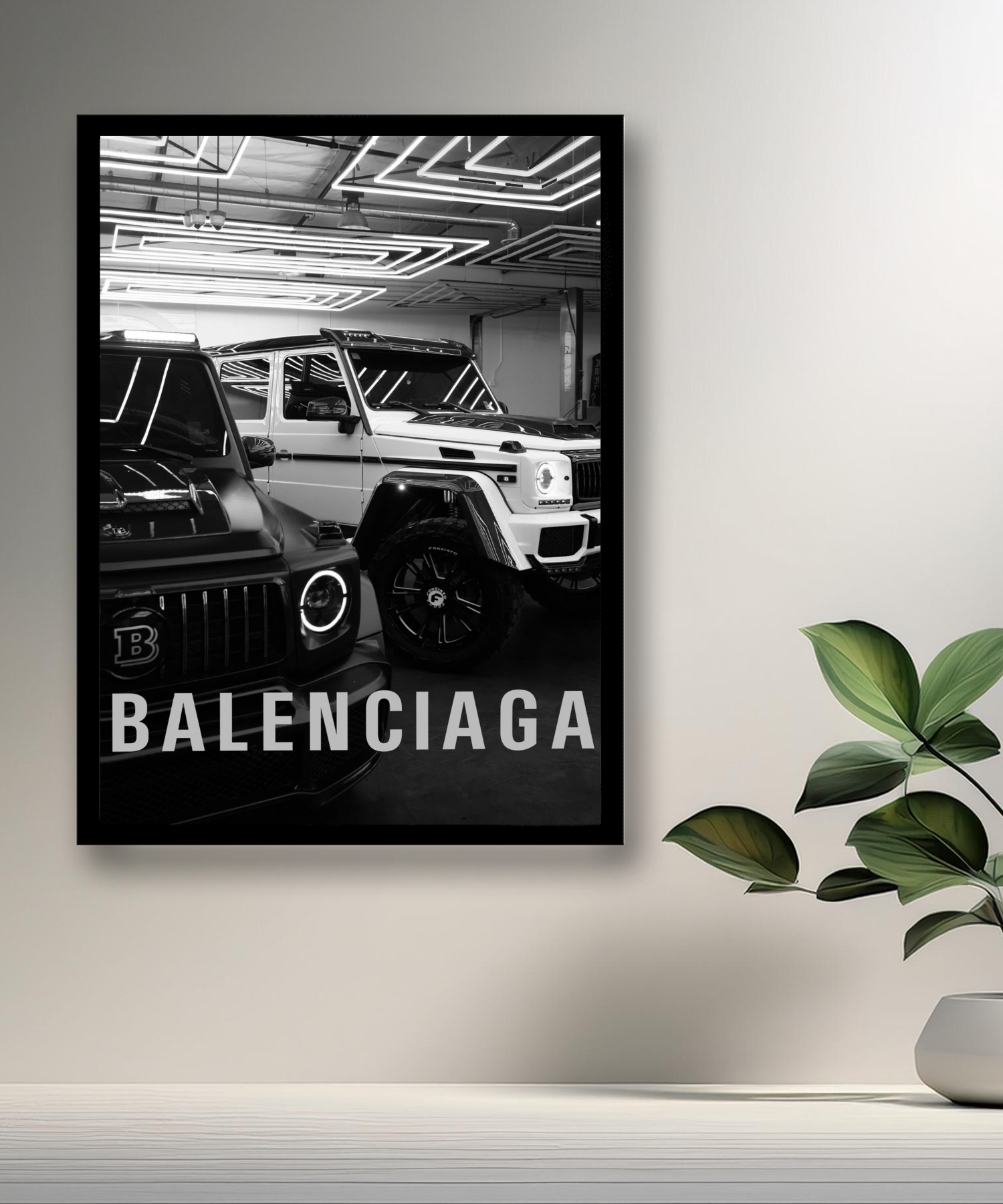 Cadre photo Mercedes Class G x Balenciaga