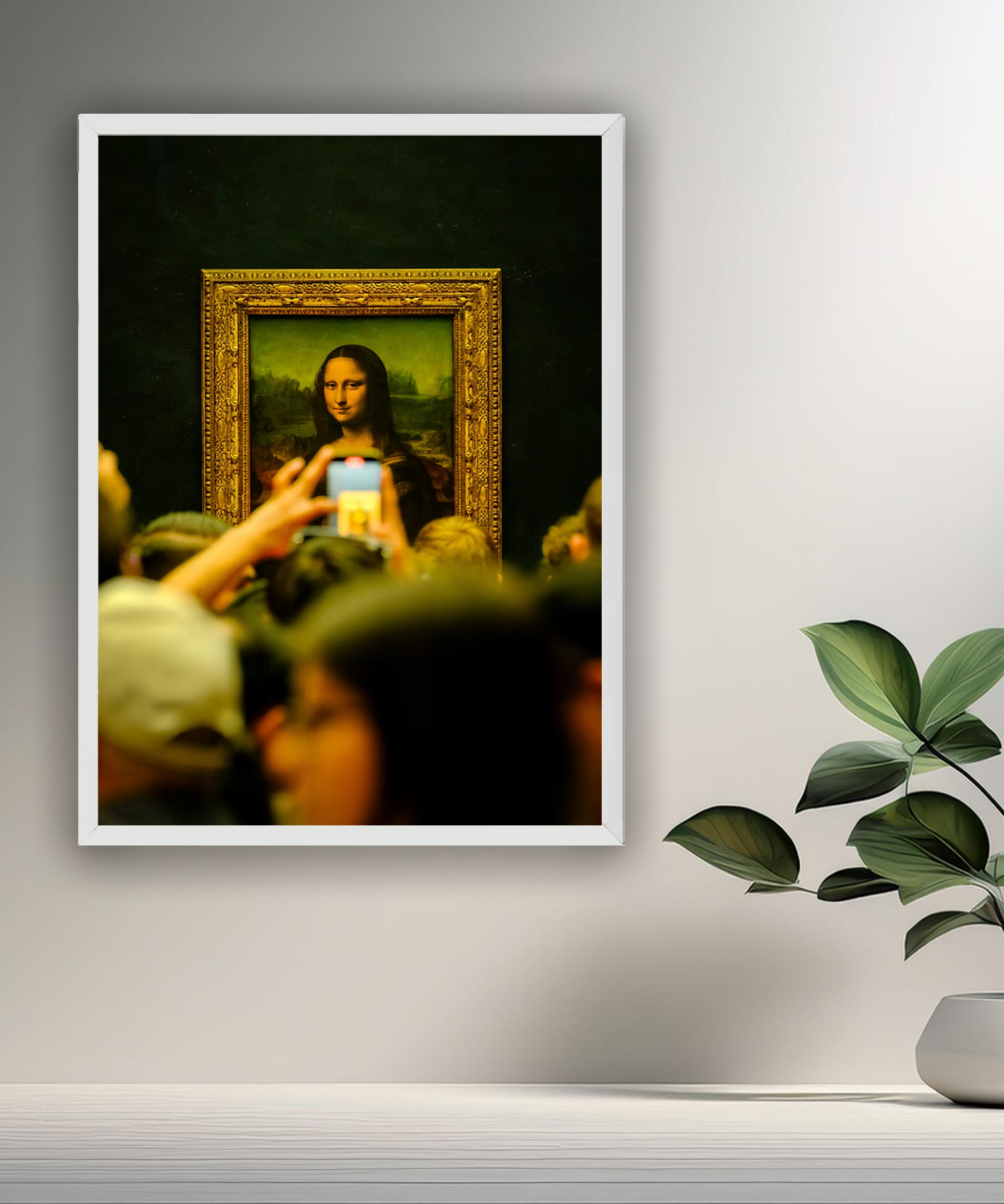 Cadre photo Mona Lisa La Joconde