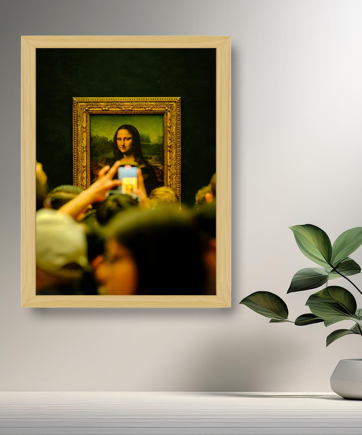 Cadre photo Mona Lisa La Joconde