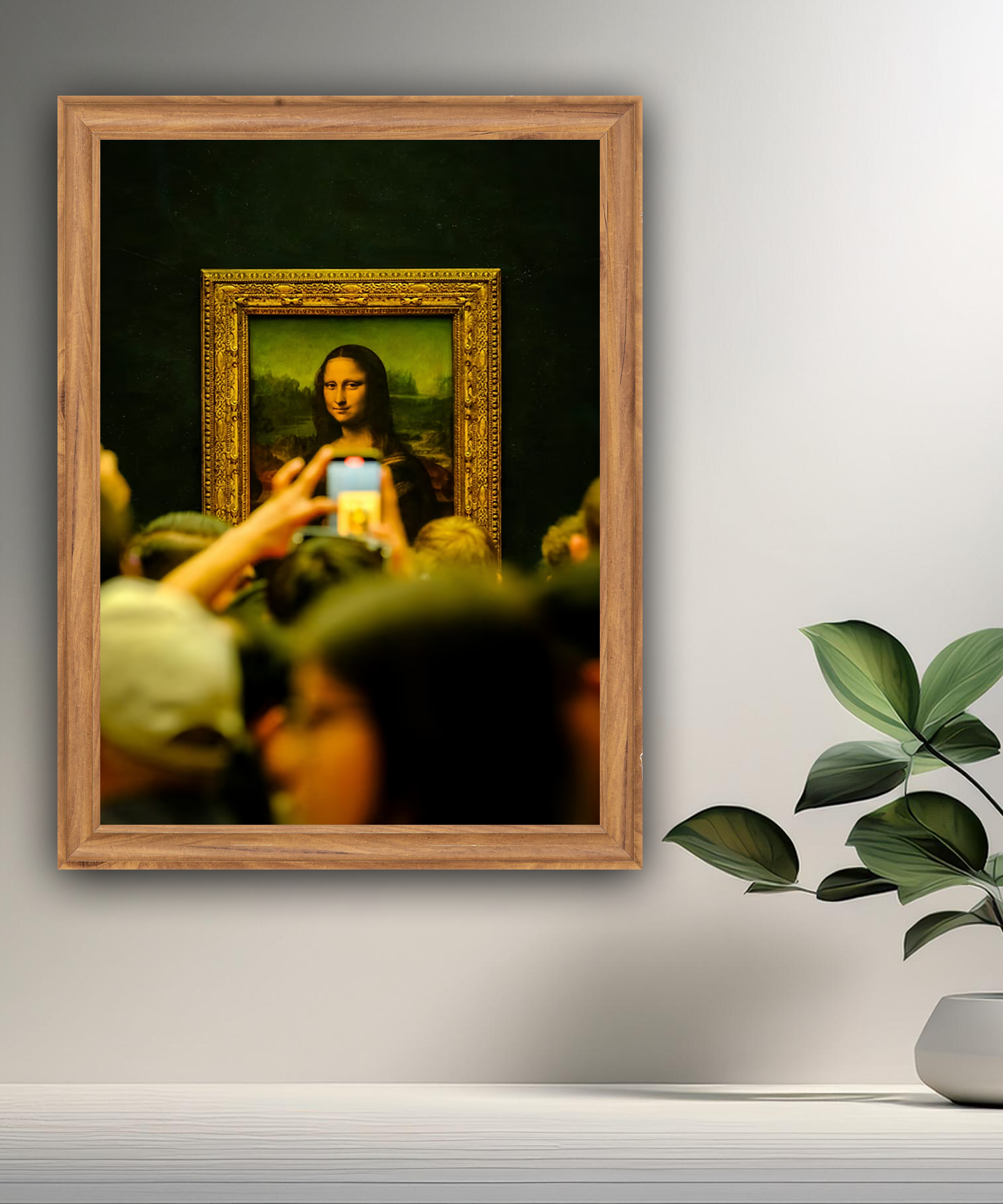 Cadre photo Mona Lisa La Joconde