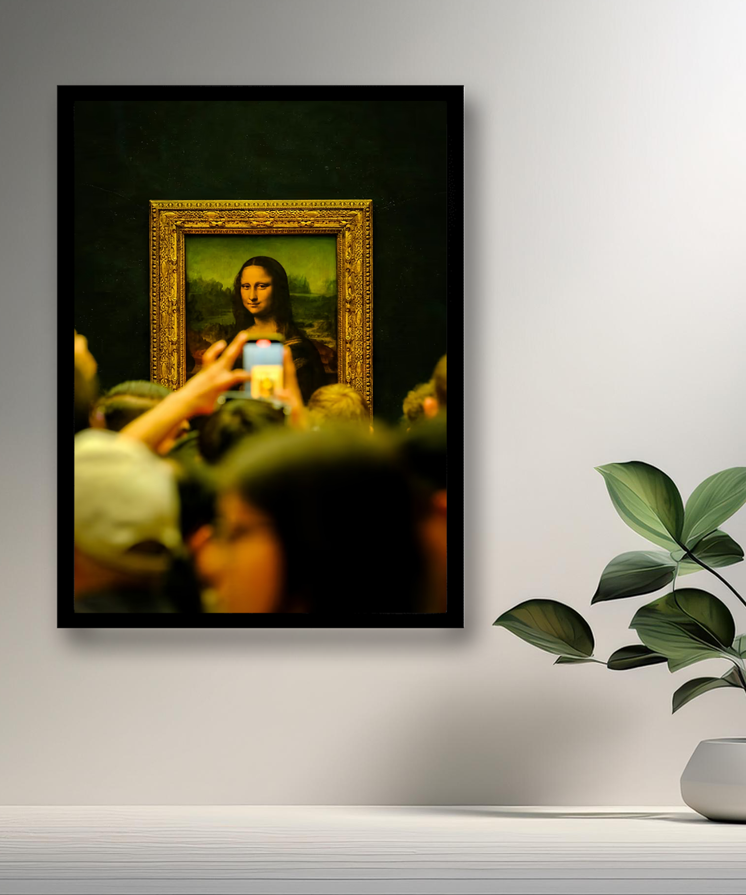 Cadre photo Mona Lisa La Joconde
