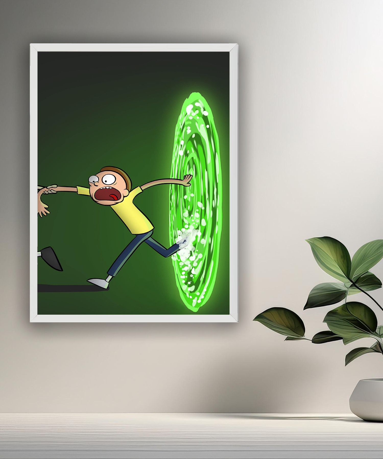 Cadre photo de Rick et Morty