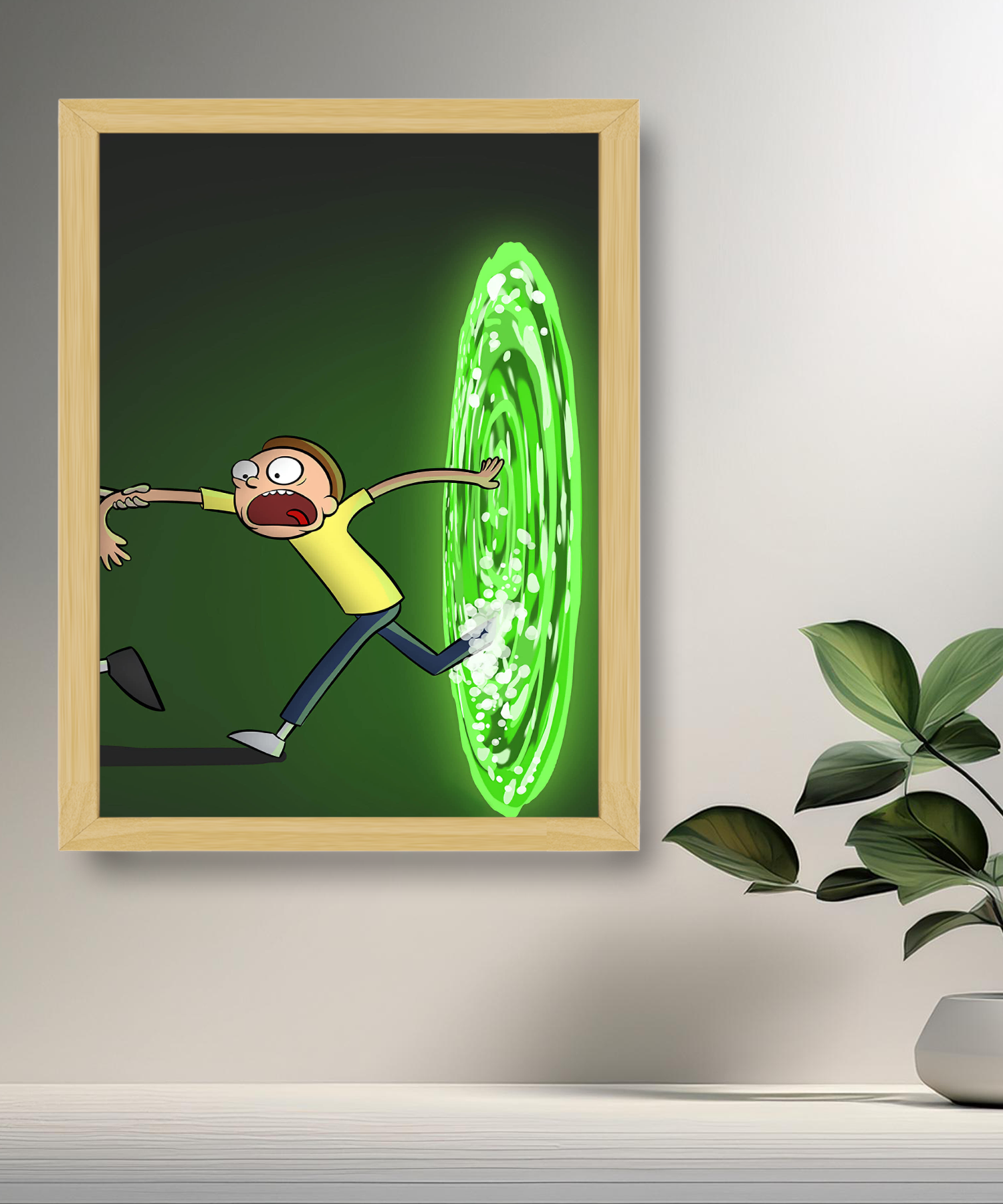 Cadre photo de Rick et Morty