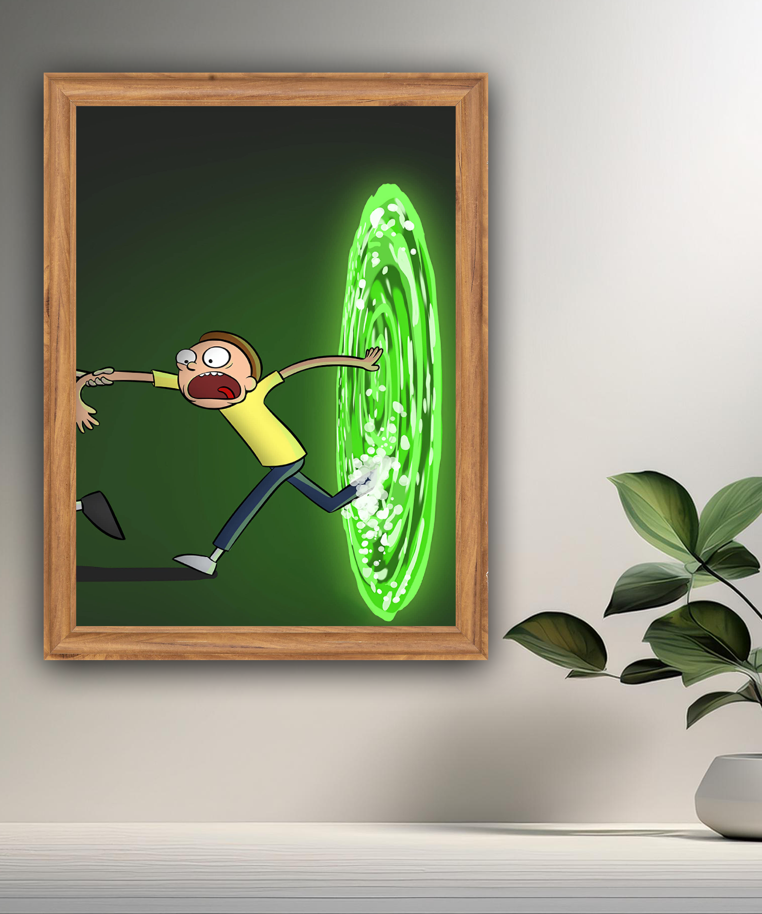 Cadre photo de Rick et Morty
