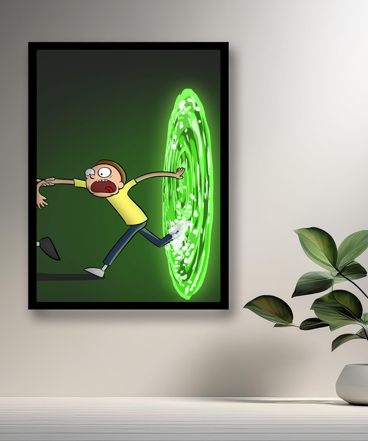 Cadre photo de Rick et Morty