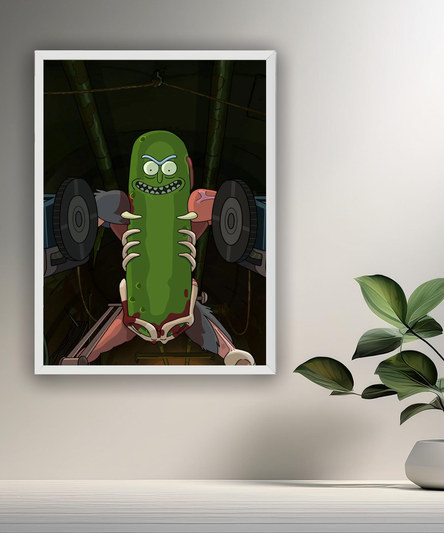 Cadre photo de Rick et Morty