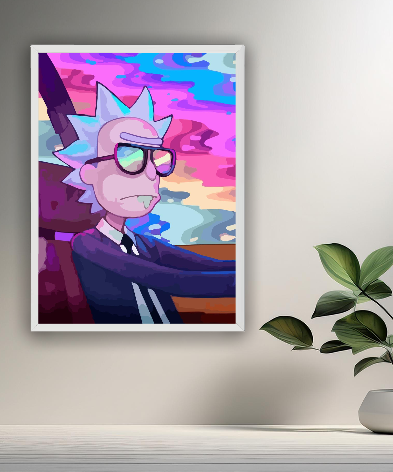 Cadre photo de Rick et Morty