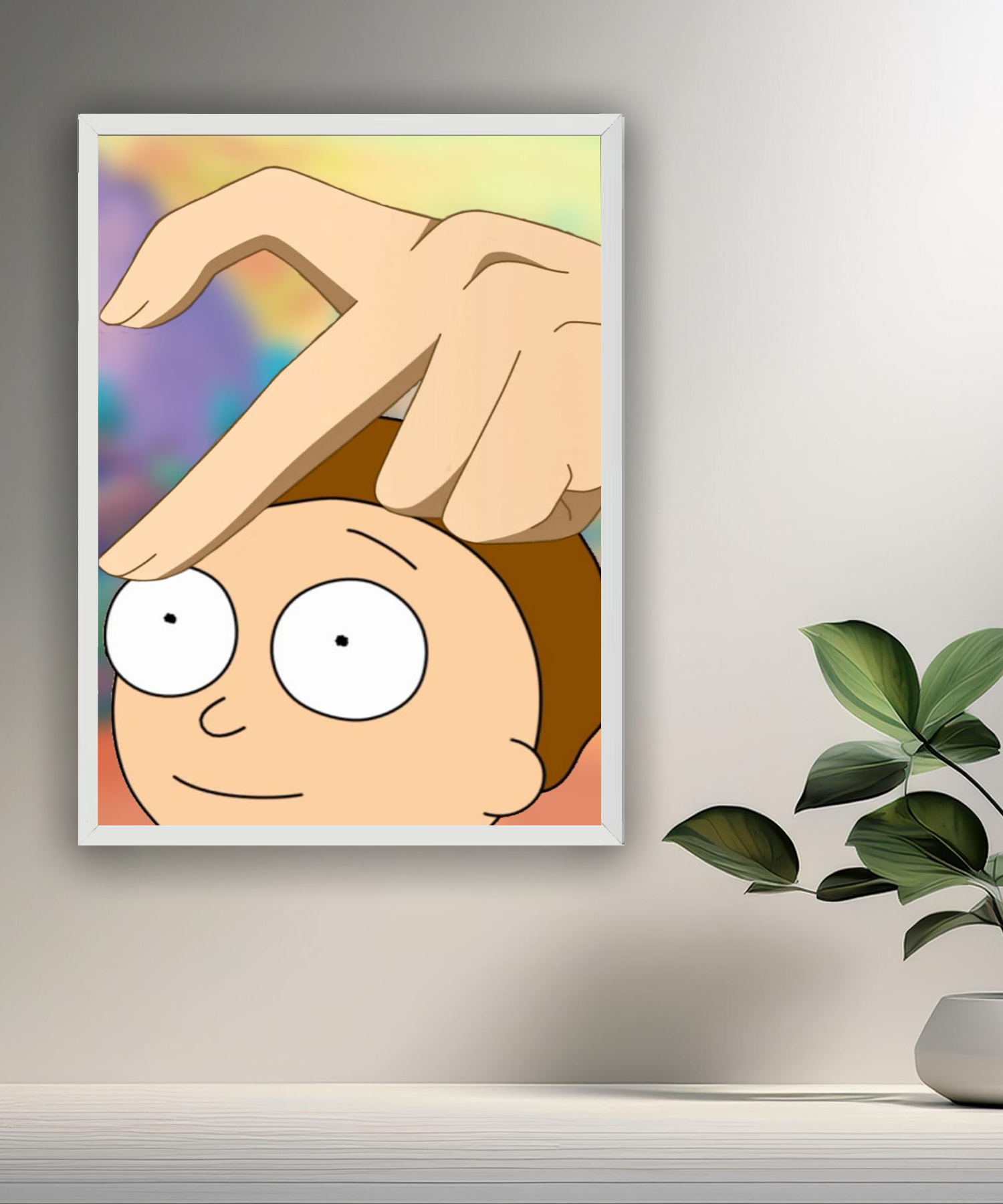Cadre photo de Rick et Morty