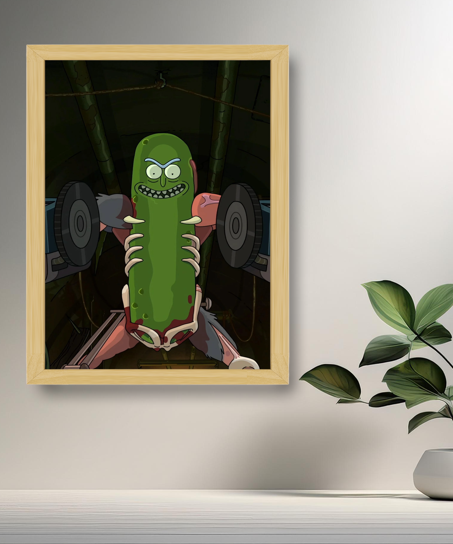 Cadre photo de Rick et Morty