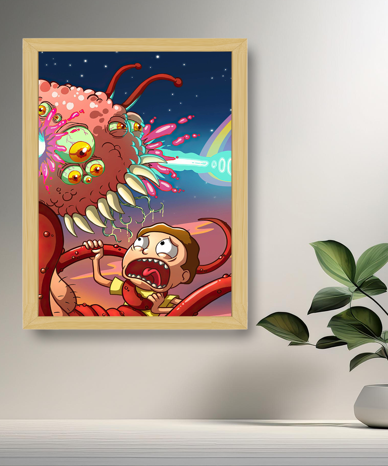Cadre photo de Rick et Morty