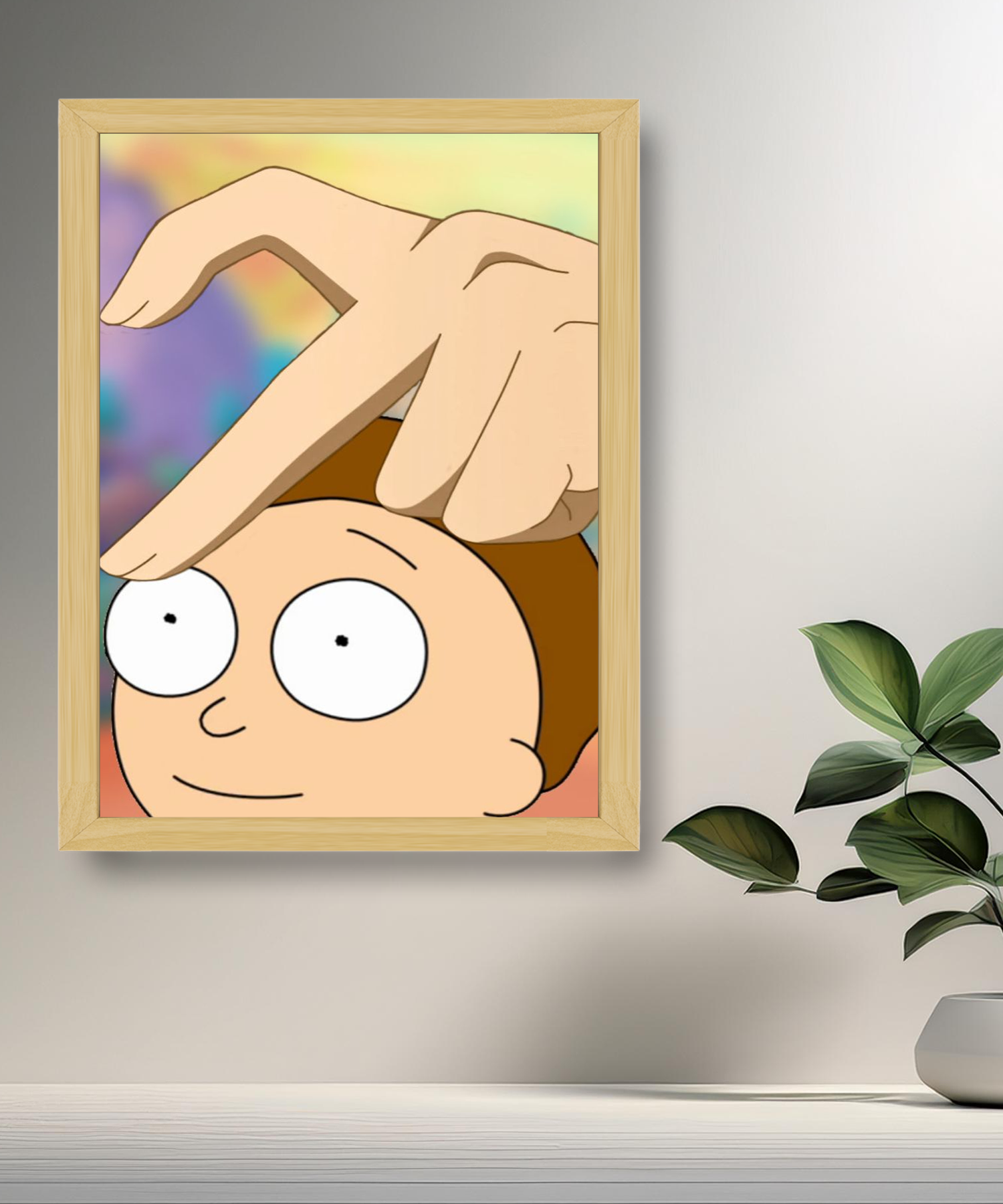 Cadre photo de Rick et Morty