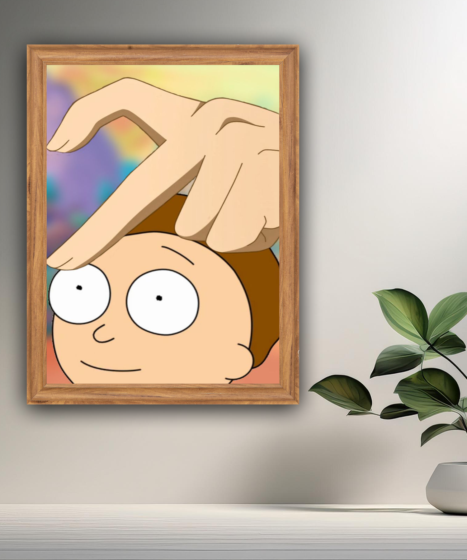 Cadre photo de Rick et Morty