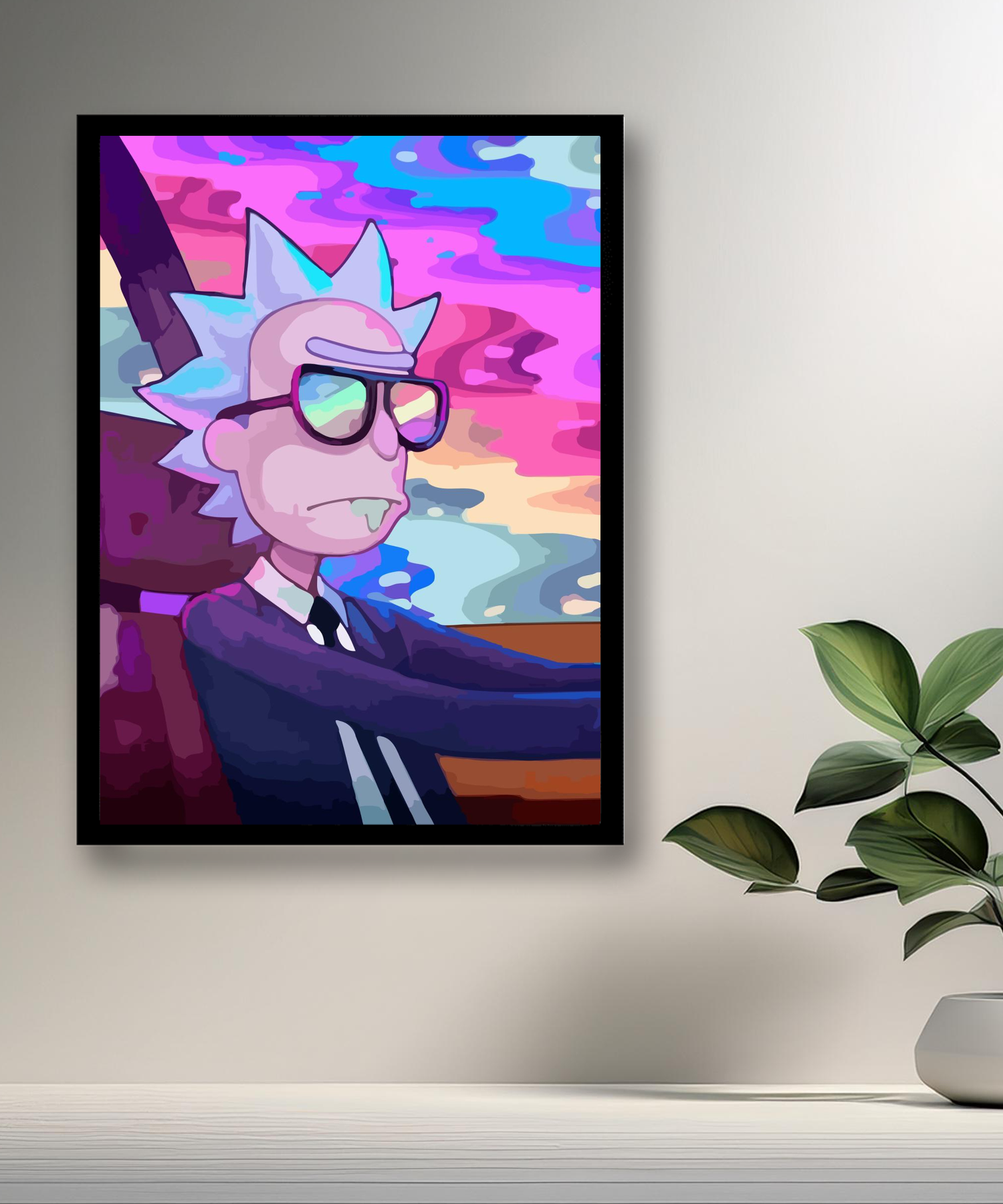 Cadre photo de Rick et Morty