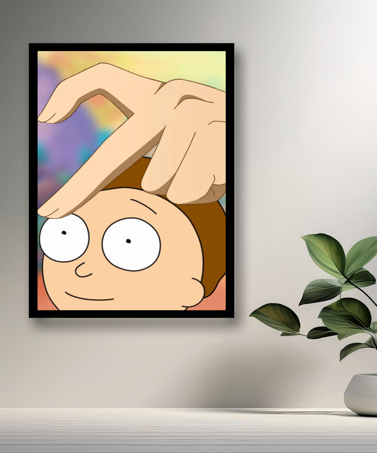Cadre photo de Rick et Morty